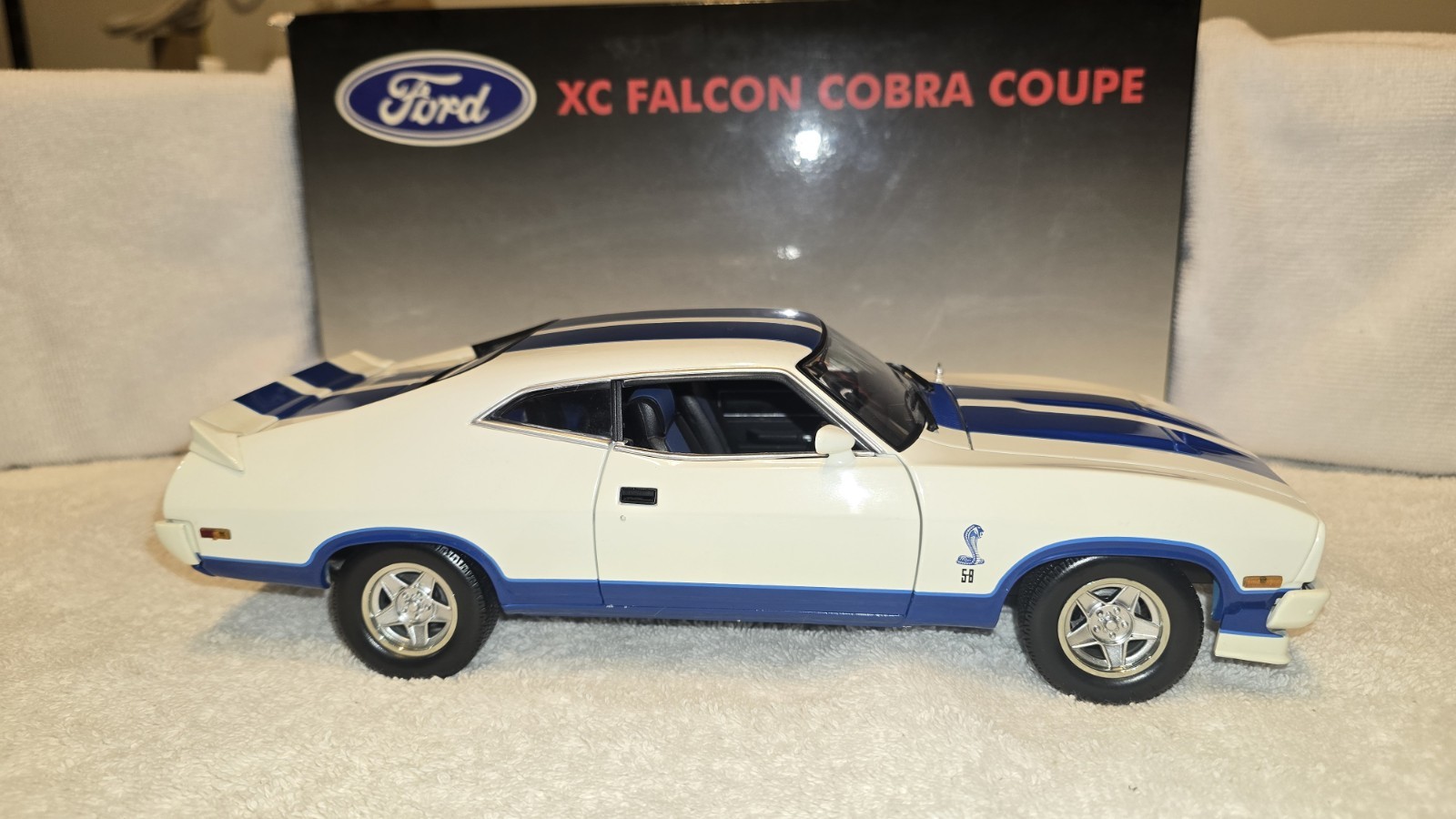 1/18 Autoart Ford XC Falcon Cobra Coupe, Beautiful,Rare,USED, See Description!!