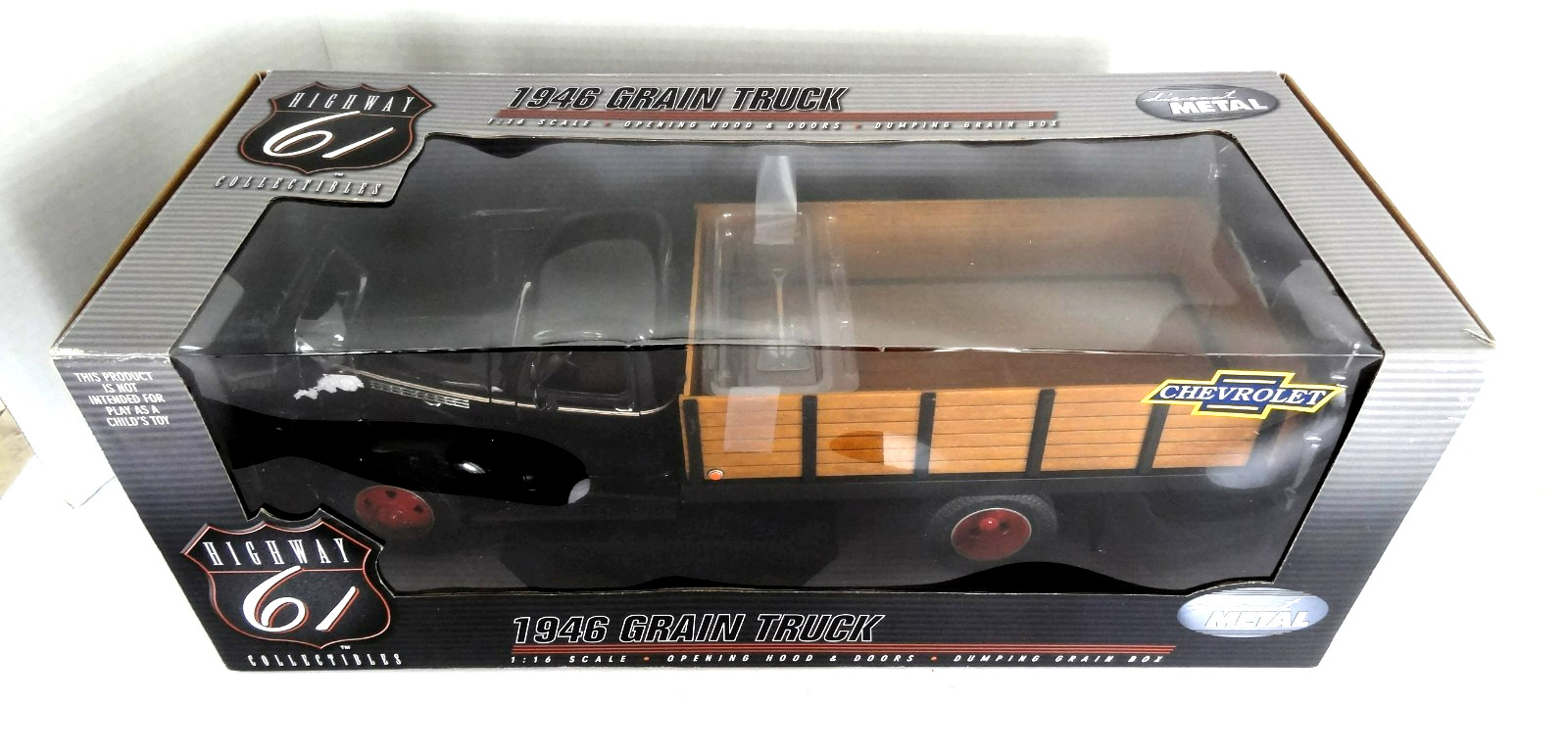 HIGHWAY 61 COLLECTABLES 1946 CHEVROLET GRAIN TRUCK 1/16 SCALE DIECAST #50190