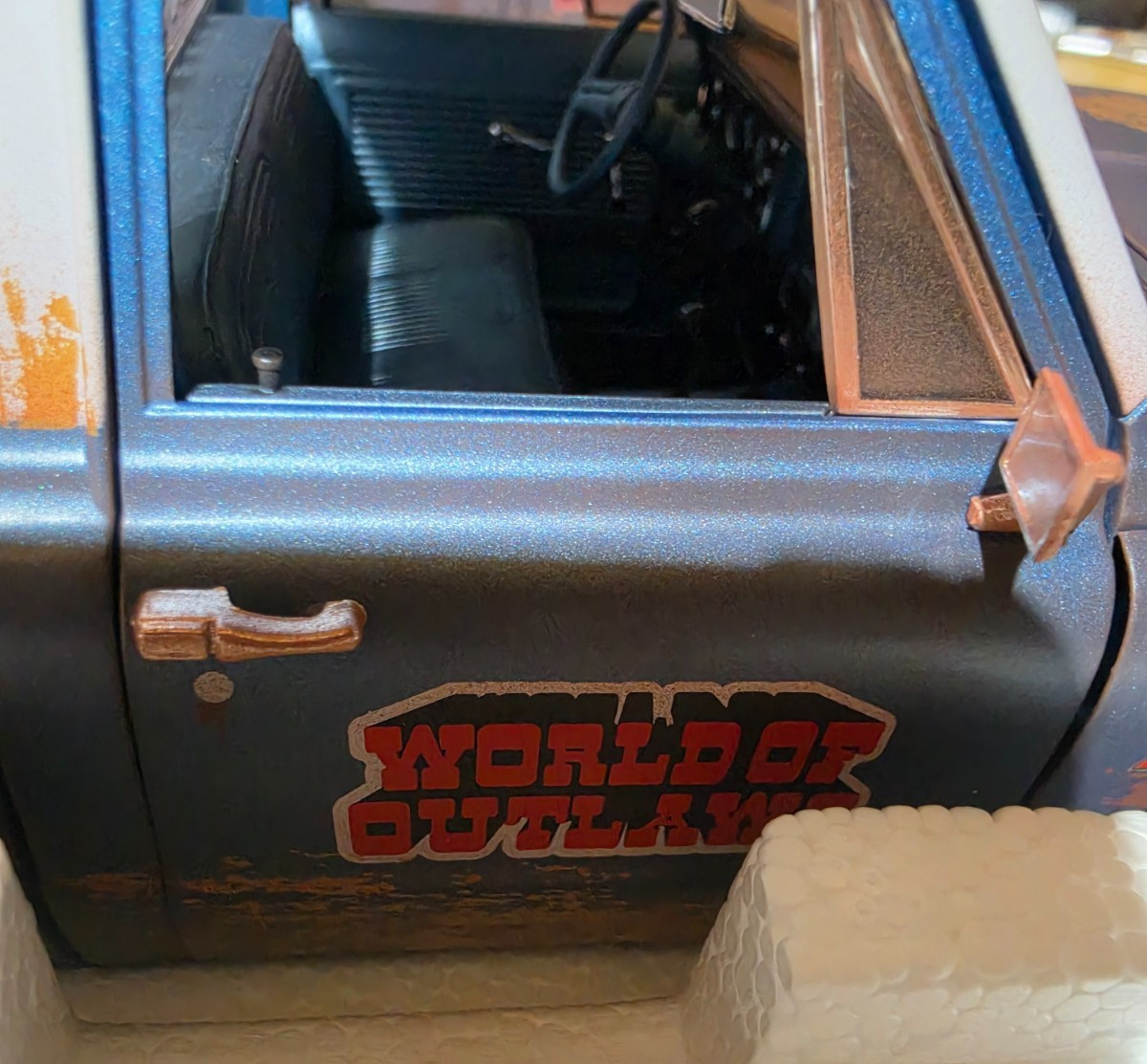ACME 1/18 1967 CHEVROLET K-10 WORLD OF OUTLAWS PUSH TRUCK A1807223 1 OF 378