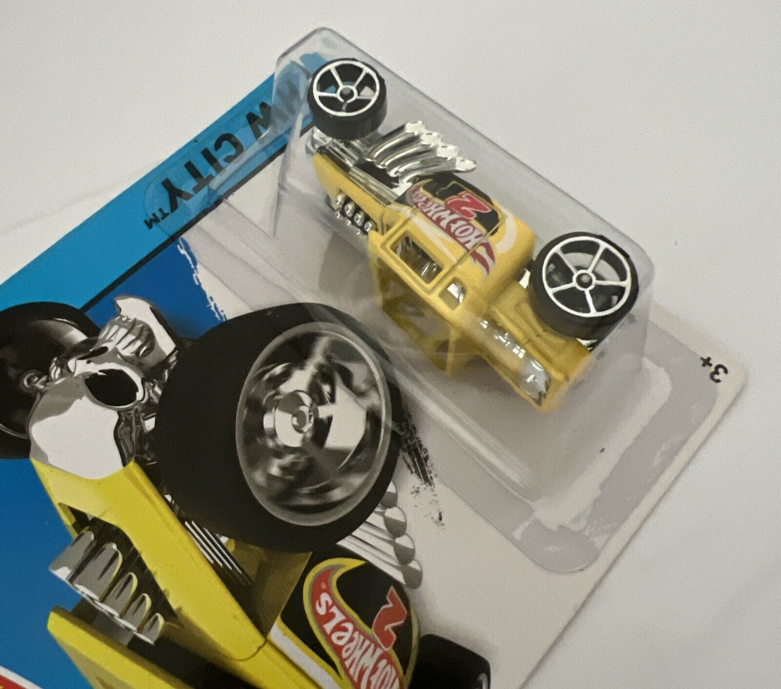 Hot Wheels HW City bone shaker Kroger Exclusive Chrome Skull Mission Madness