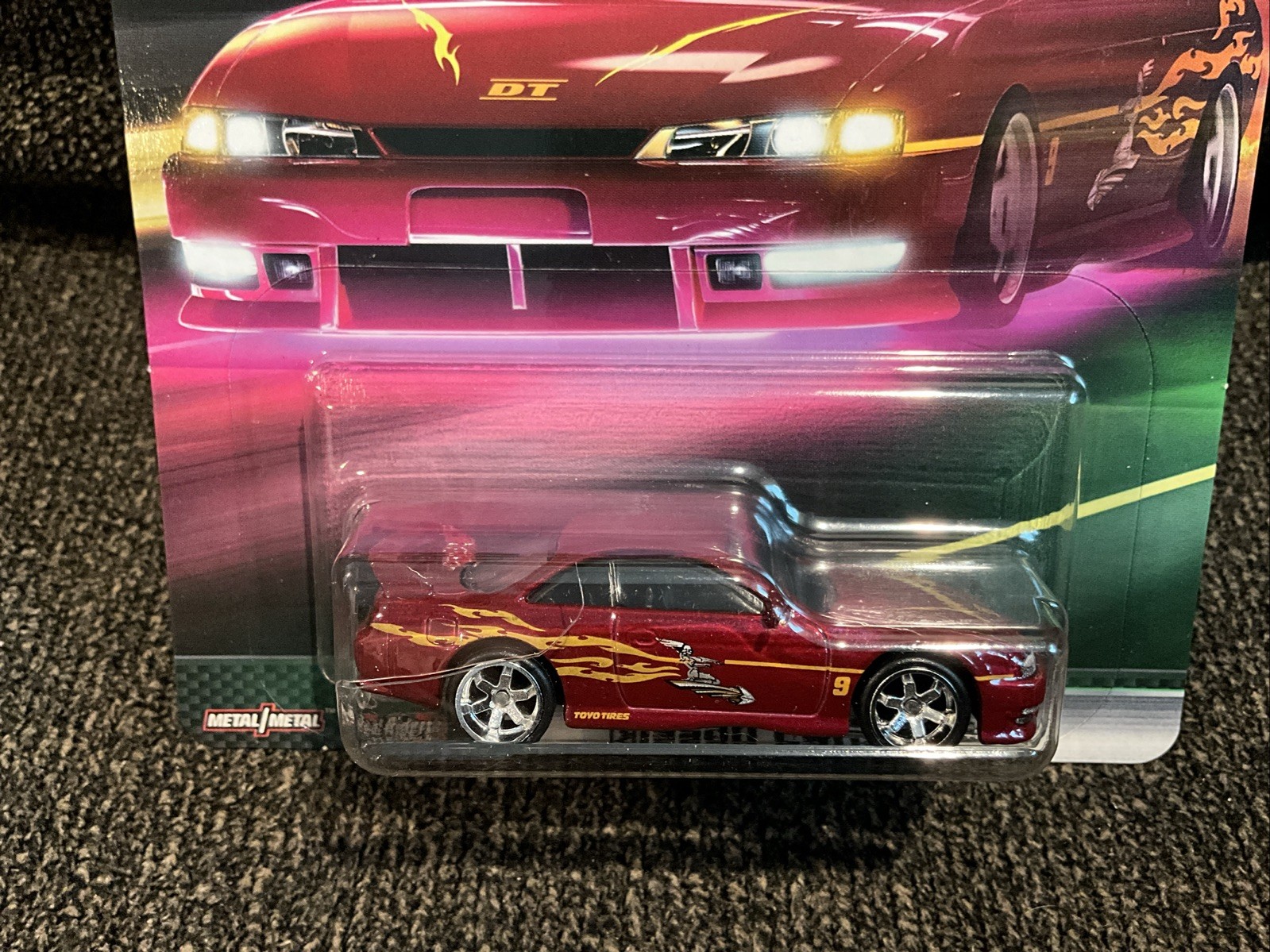 Hot Wheels Fast and Furious Original Fast Nissan 240SX (S14) Crack Blister