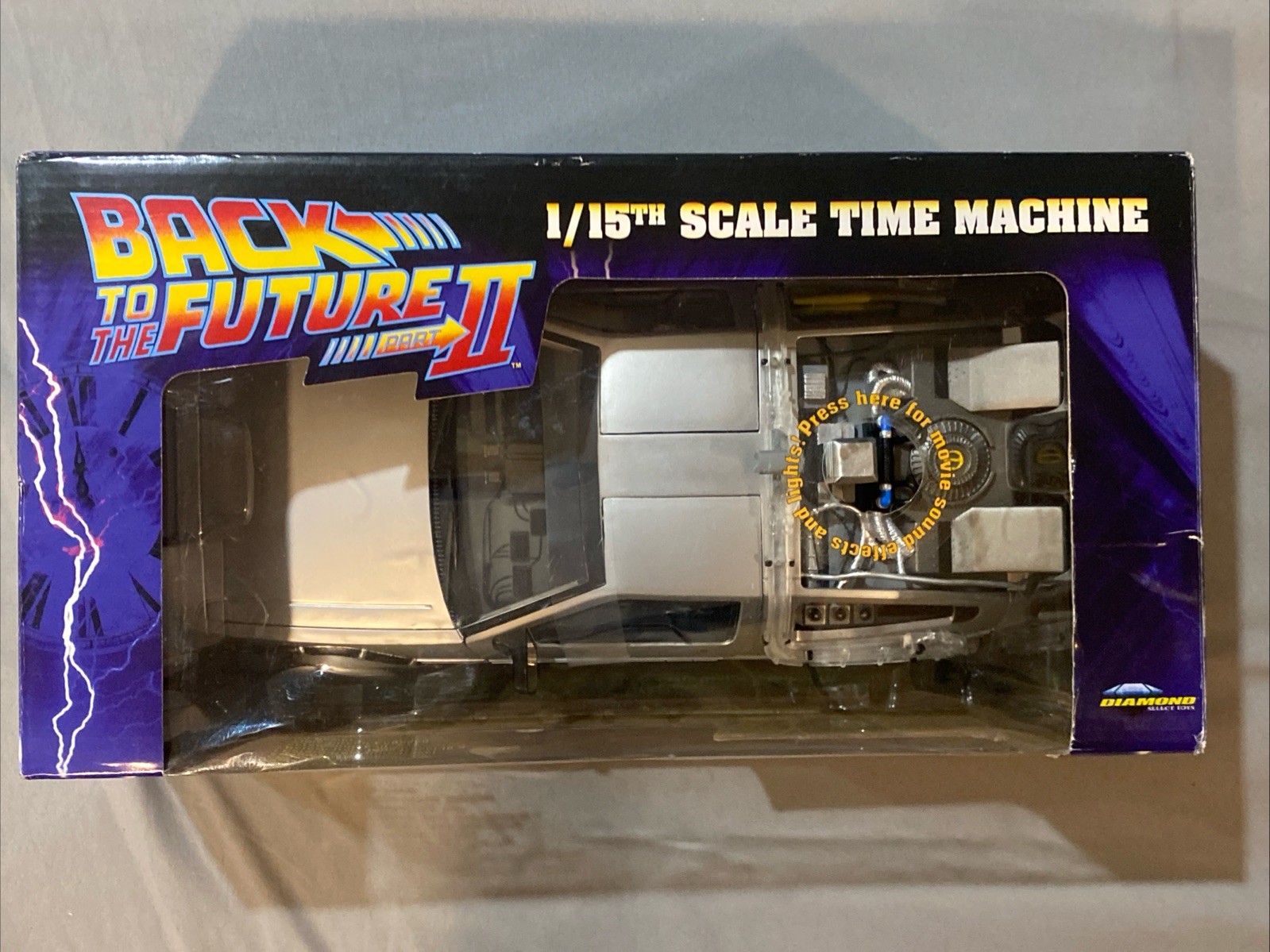 Diamond Select Back to The Future Time Machine Mark I Electronic Vehicle