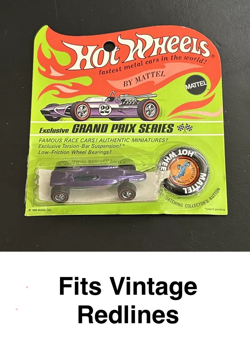 20 Protector Cover Display Cases For Hot Wheels Vintage Redline & Aniversary Ed