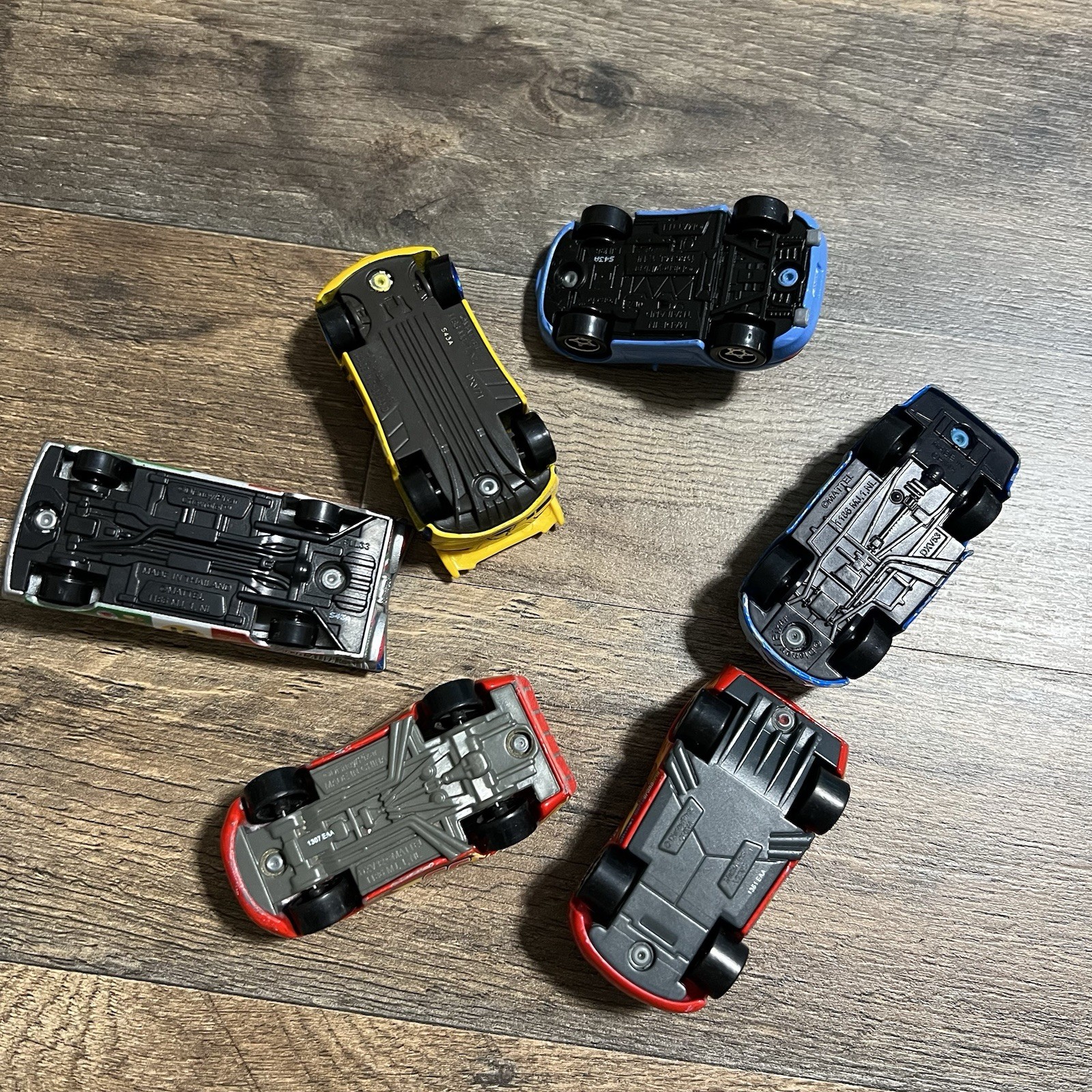 Pixar Cars Mixed Lot of 6 Toy Vehicles Disney – Lightning McQueen Ramone