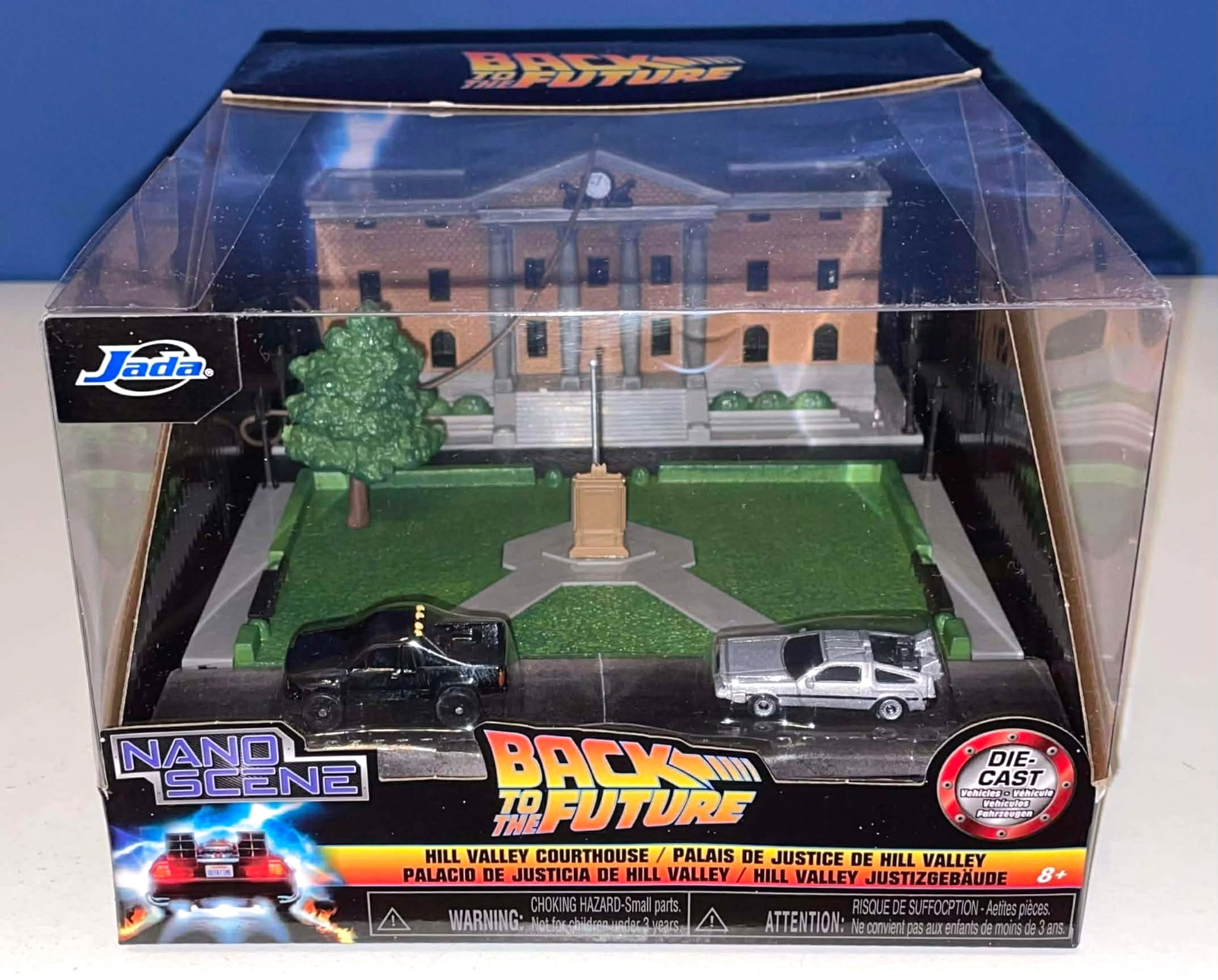 Jada Hollywood Rides Nano Scene BACK TO THE FUTURE Hill Valley Courthouse MIB