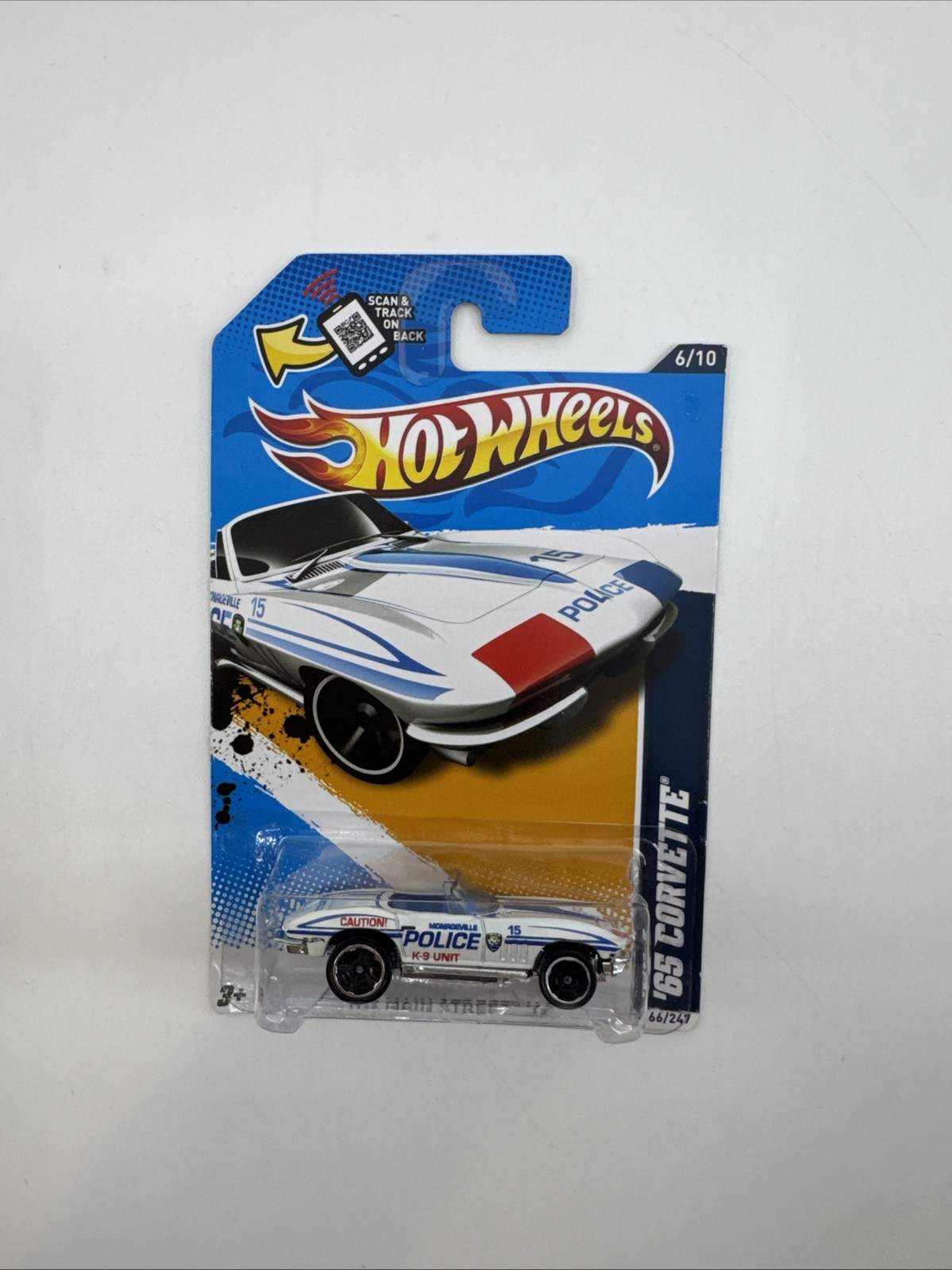 Hot Wheels Lot of 6 HW Main Street Workshop Police Muscle Cars Carded New