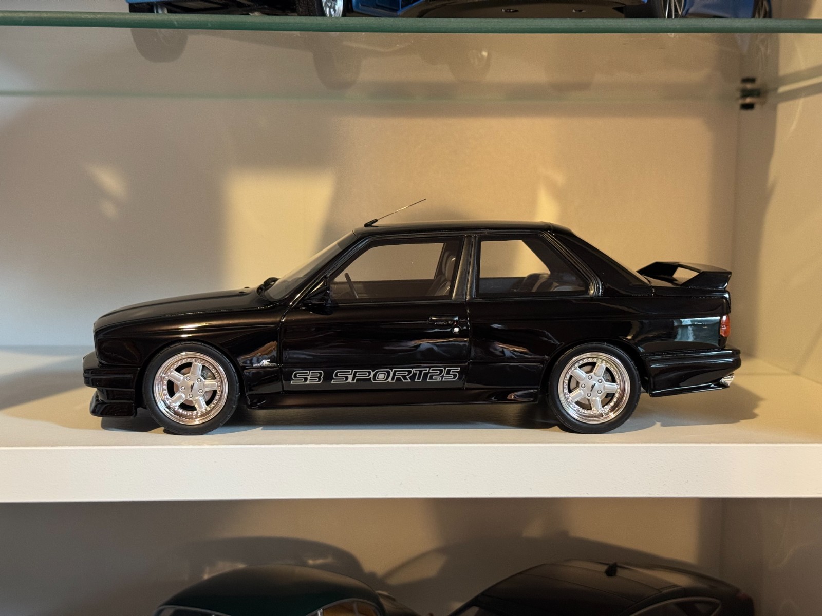 1:18 BMW E30 M3 AC Schnitzer ACS3 Sport 2.5 Black Resin Model Car- OT1033