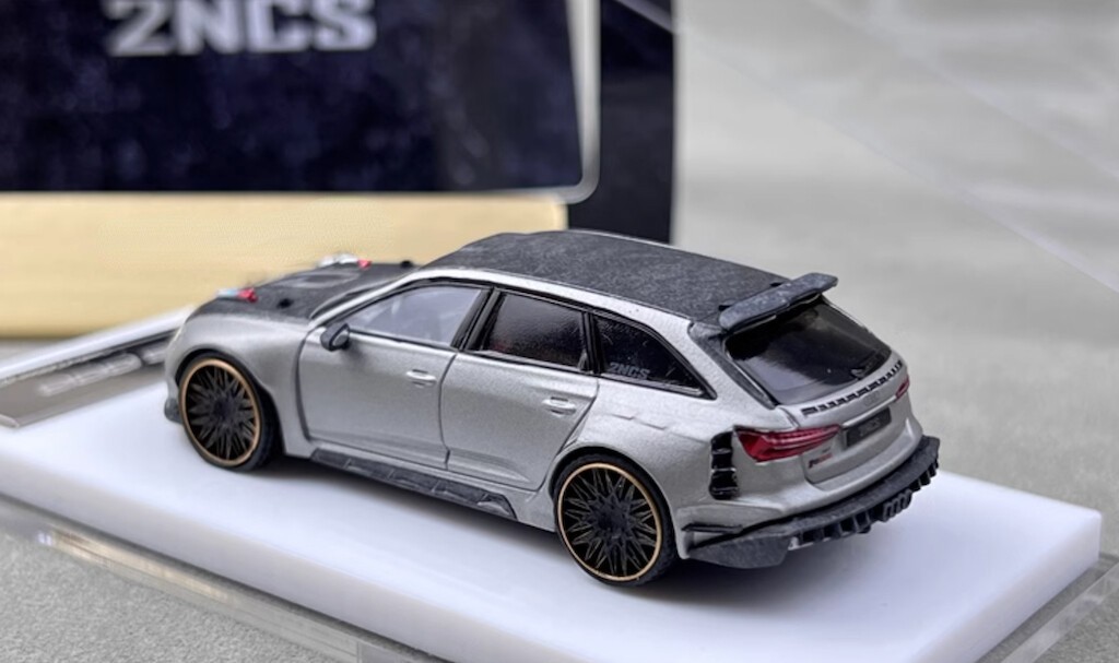 Top 1:64 RS6 2NCS Wagon Racing Sports Diecast Model Metal Car