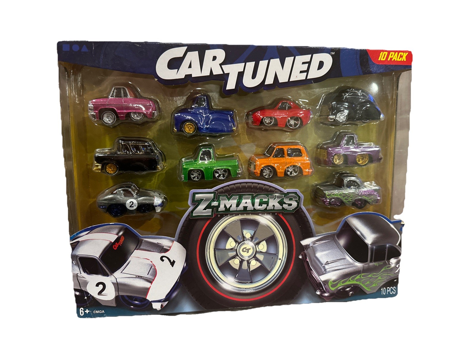 CarTuned Z-Macks 10-Pack Die-Cast Set Collector Set Sealed NEW