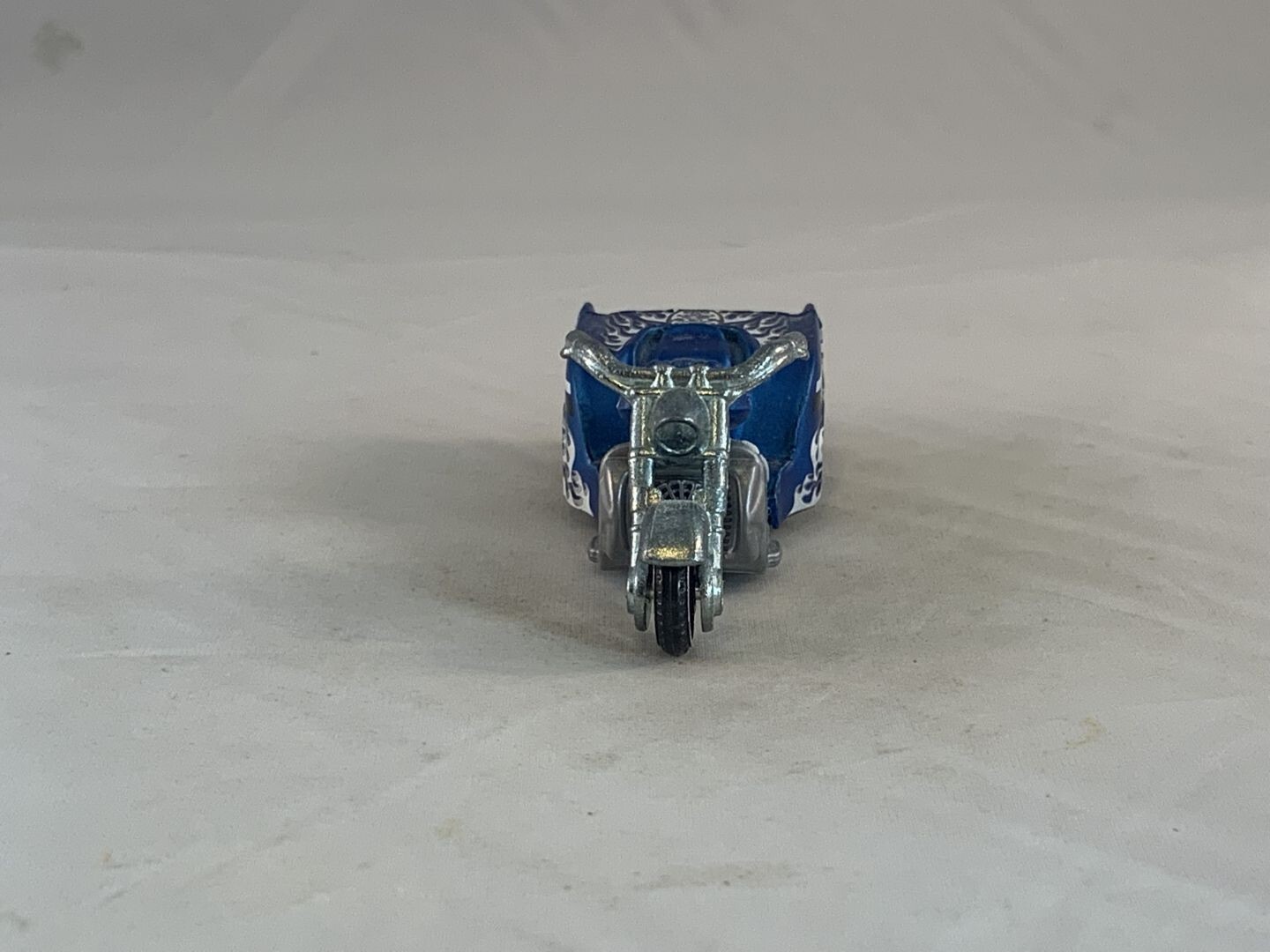 Hot Wheels Boss Hoss Motorcycle 2011 Main Street Blue 5SPs MC5s