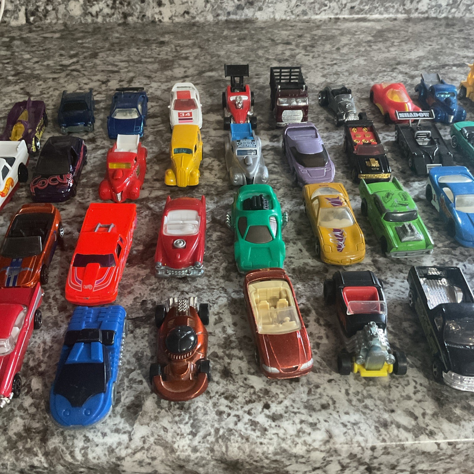 Hot Wheels, Matchbox, McDonald’s Car Lot Of 43 Cars Mostly Hot Wheels