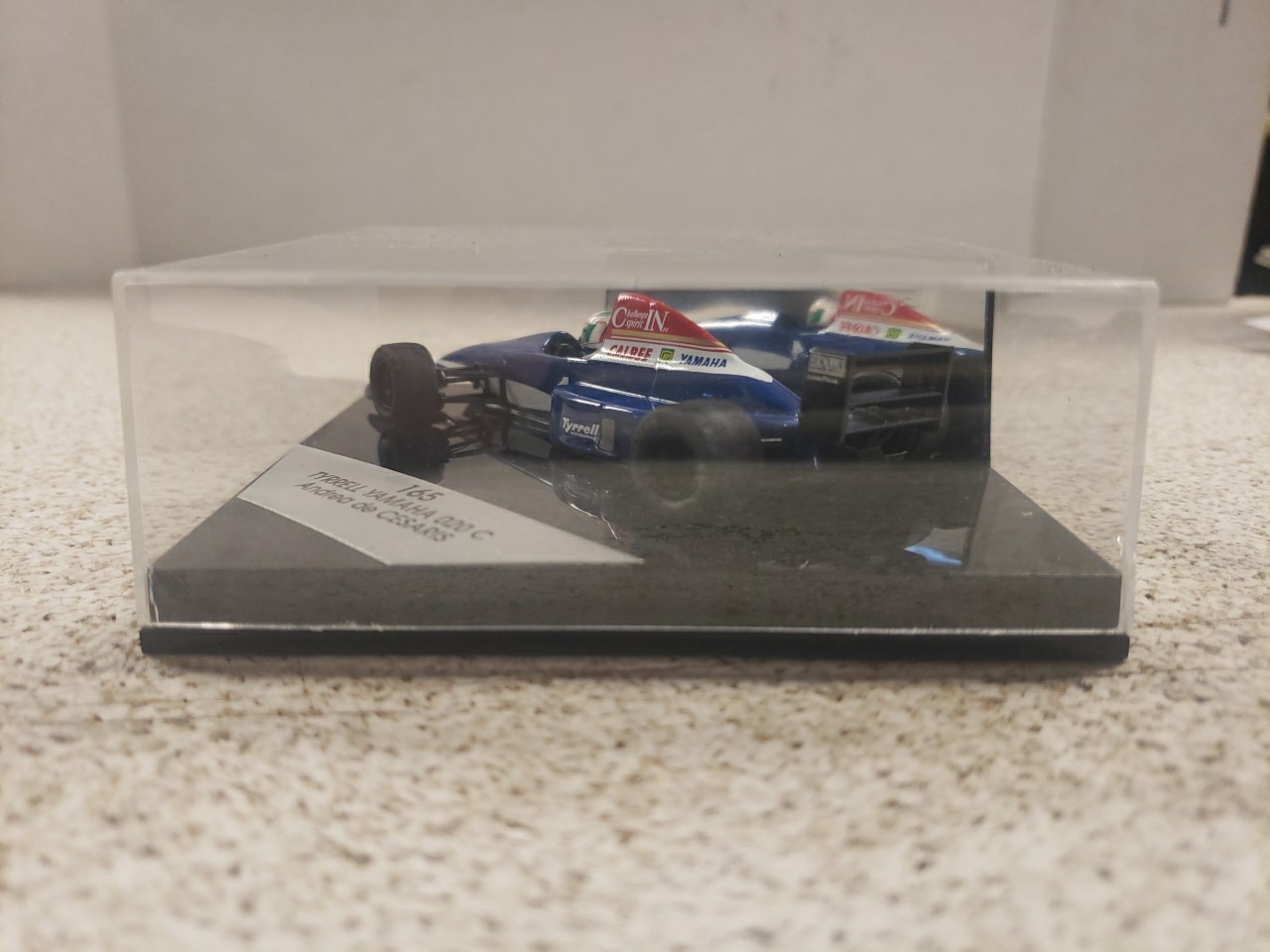1:43 SCALE ONYX FORMULA ONE #165 TYRRELL YAMAHA 020 C Andrea de CESARIS