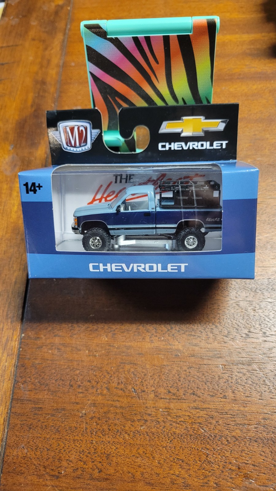 M2 Machines 1993 Chevrolet Silverado 1500 4X4 Tutone Dark Blue Light Blue 🔥