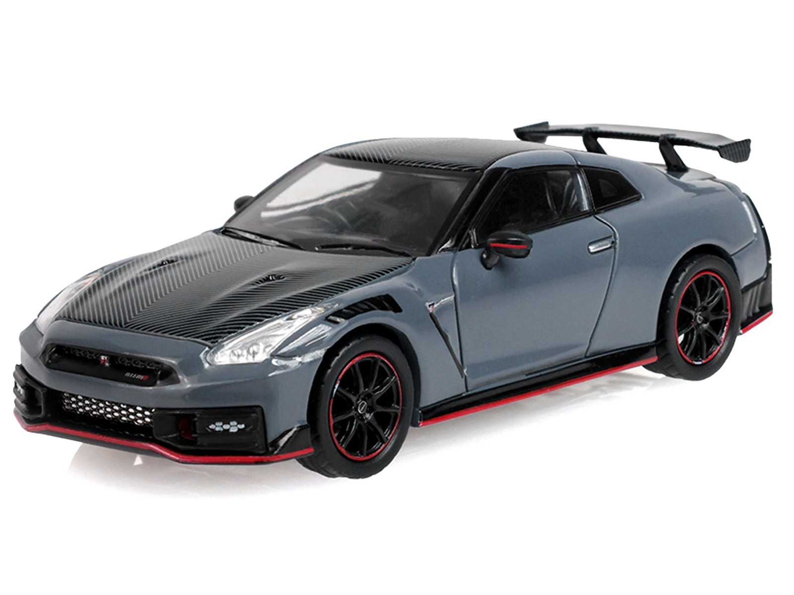 2024 NISSAN GT-R (R35) NISMO RHD STEALTH GRAY 1/64 MODEL BY GREENLIGHT 235110 C