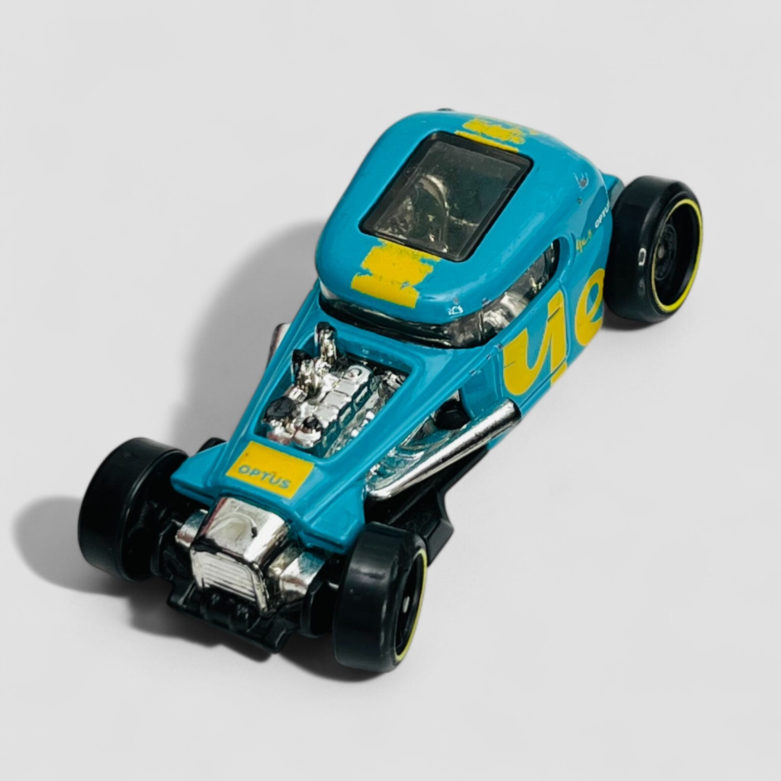 2019 Hot Wheels Yes Optus Mod Rod 1:64 Blue Yellow Diecast Car