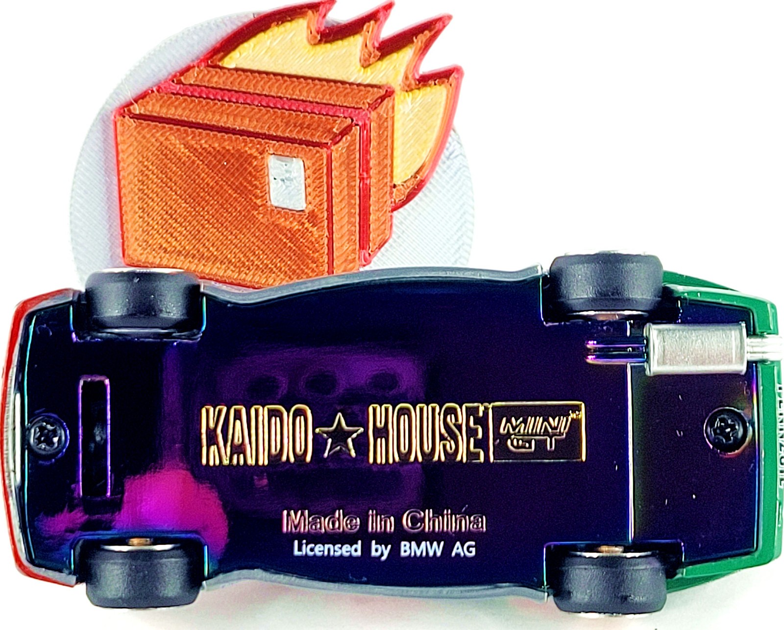 Kaido House x Mini GT BMW M3 E30 Larry Chen V1 7-Eleven KHMG217 🟥🟩⬜ CHASE 🏆