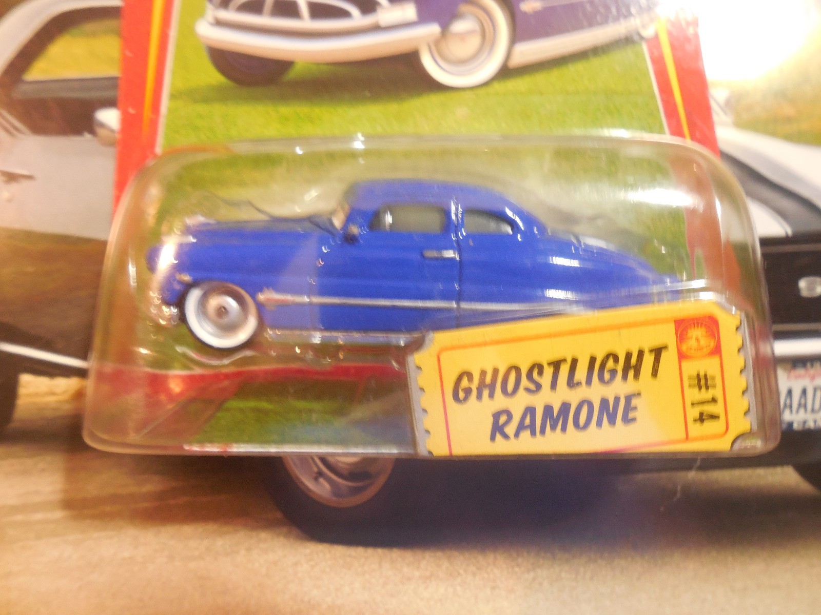 Disney Pixar Cars ERROR Doc Hudson with Ghostlight Ramone Tag, Race-O-Rama 2008