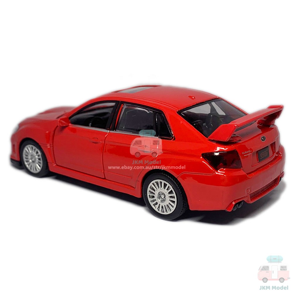 1:36 Subaru WRX STI Hot Hatch Model Car Alloy Diecast Toy Vehicle Kids Gift Red