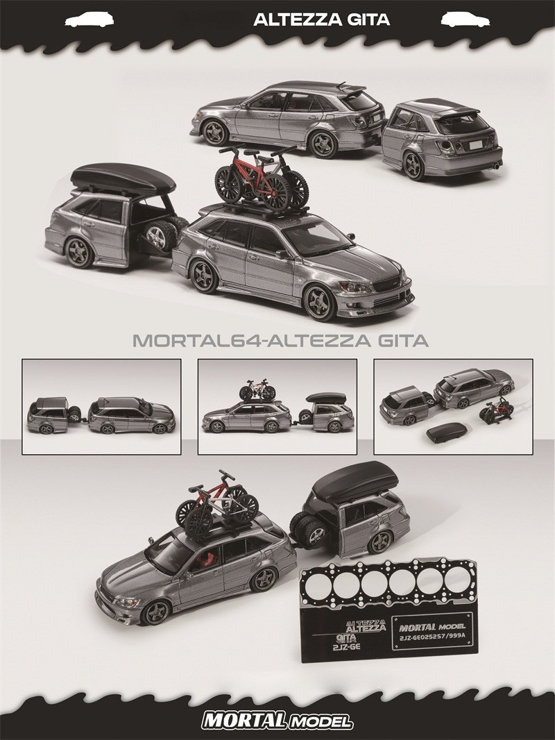 Mortal 1:64 ALTEZZA GITA ELIXIR Diecast Model Car