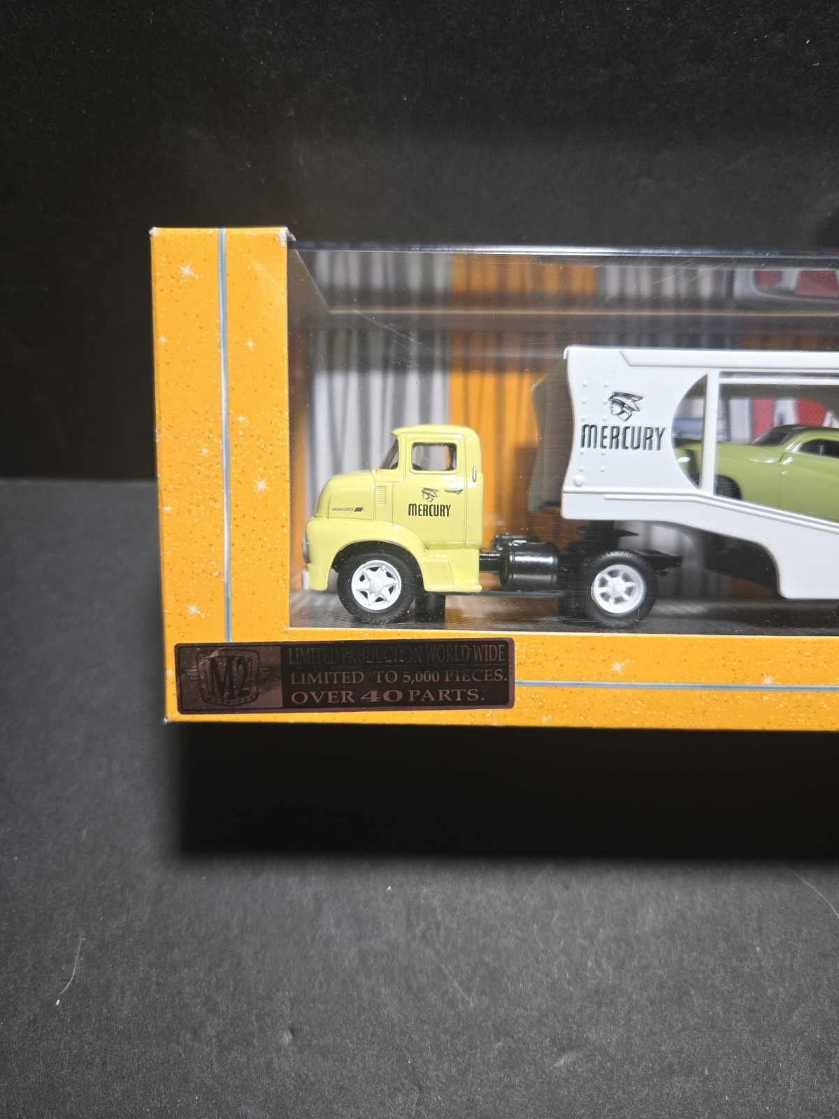 NOS 2014 M2 Hauler 1956 Mercury COE / ’49 Custom Coupe / ’68 Cougar XR7