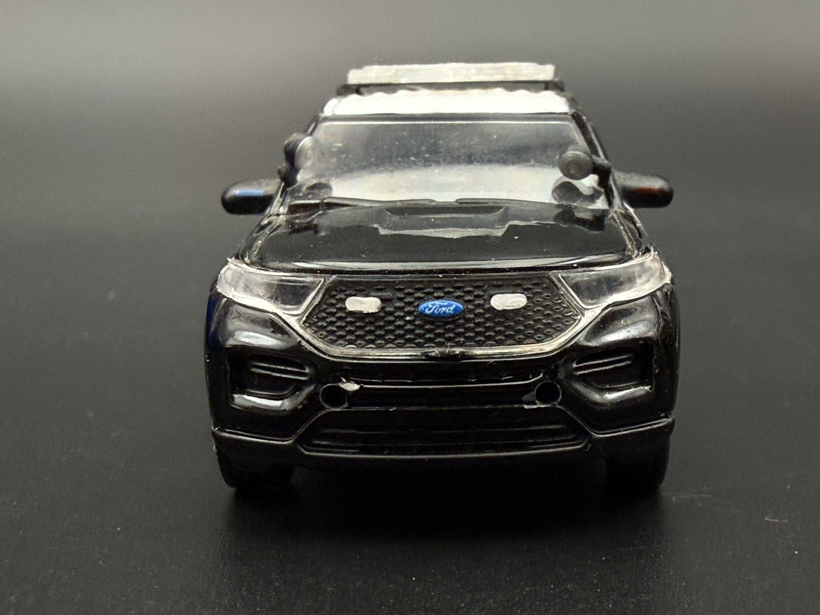 8 Pack 1/64 Scale Clear Grille Light Pod License Plate Police 6456C