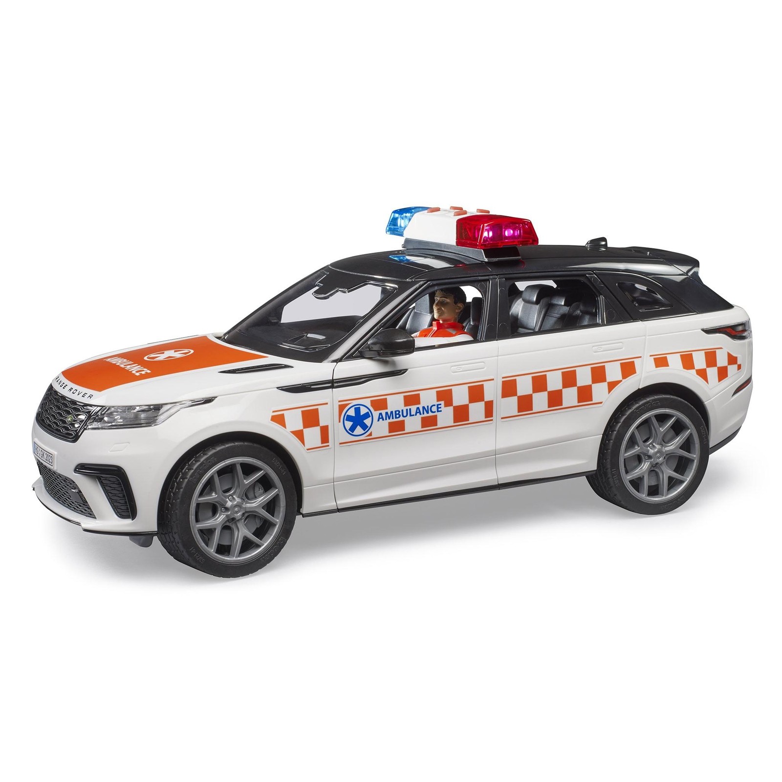 Bruder 1/16 Range Rover Velar Emergency Vehicle with Driver 02885