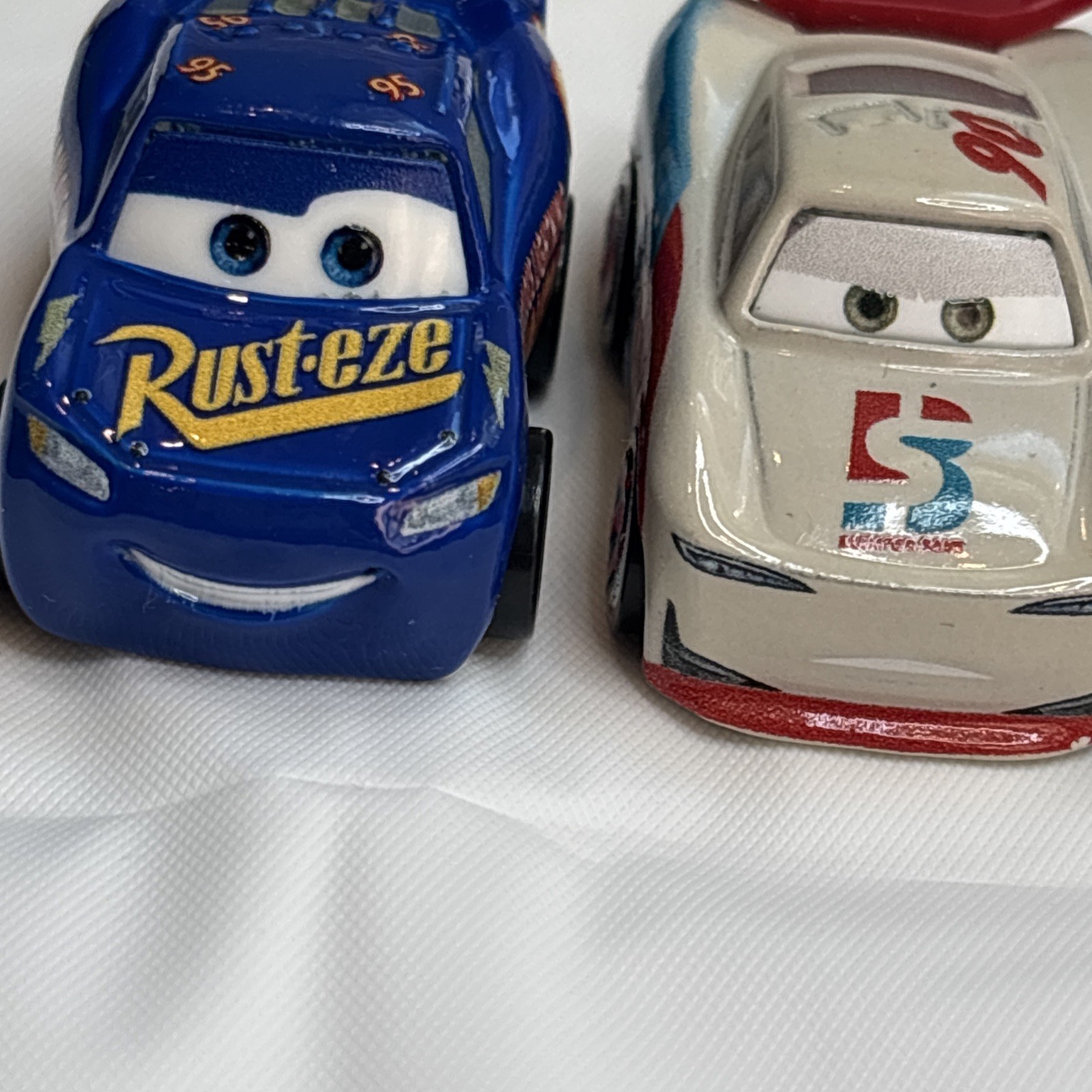 Disney Pixar Cars Mini Racers Diecast Lot 5 Cruz, Conrev, Doc, McQueen, Yardly