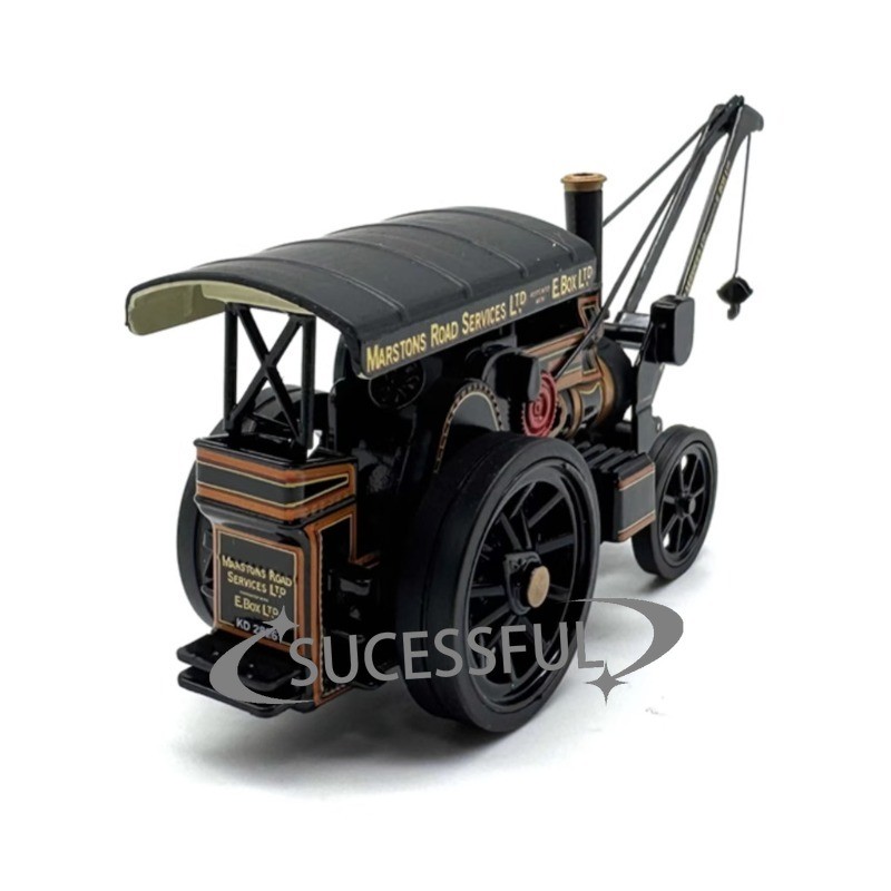 1:76 Fowler B6 Vintage Steam Crane Classic Alloy Diecast Collectible Scale Model