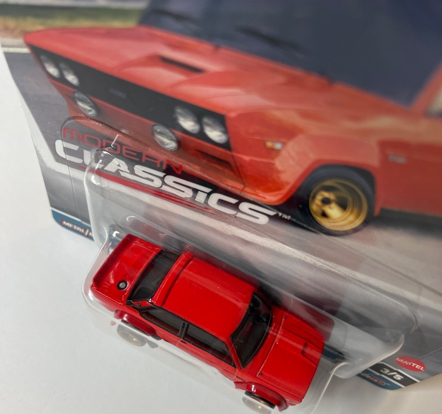 2024 Hot Wheels Premium Fiat 131 Abarth Red Modern Classics 3/5 Real Riders