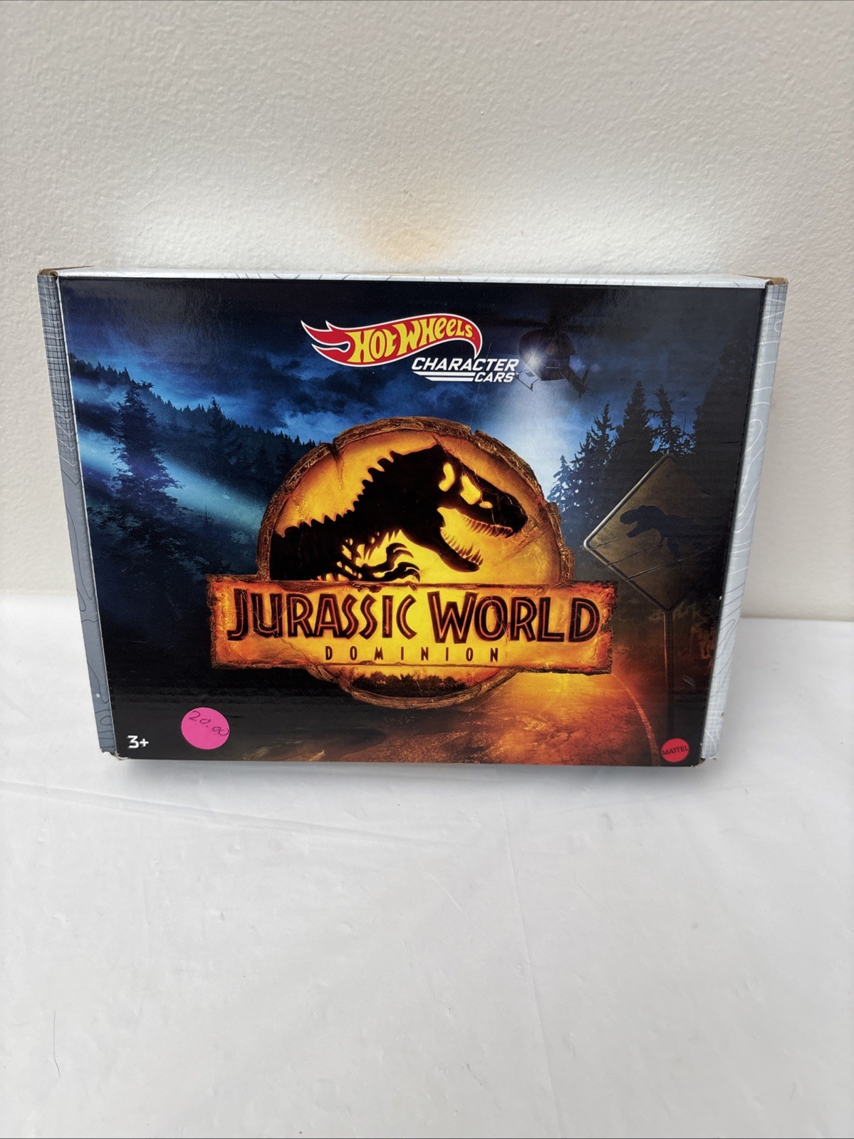 Hot Wheels Jurassic Park Dominion Character Cars 5 Pack Includes Blue