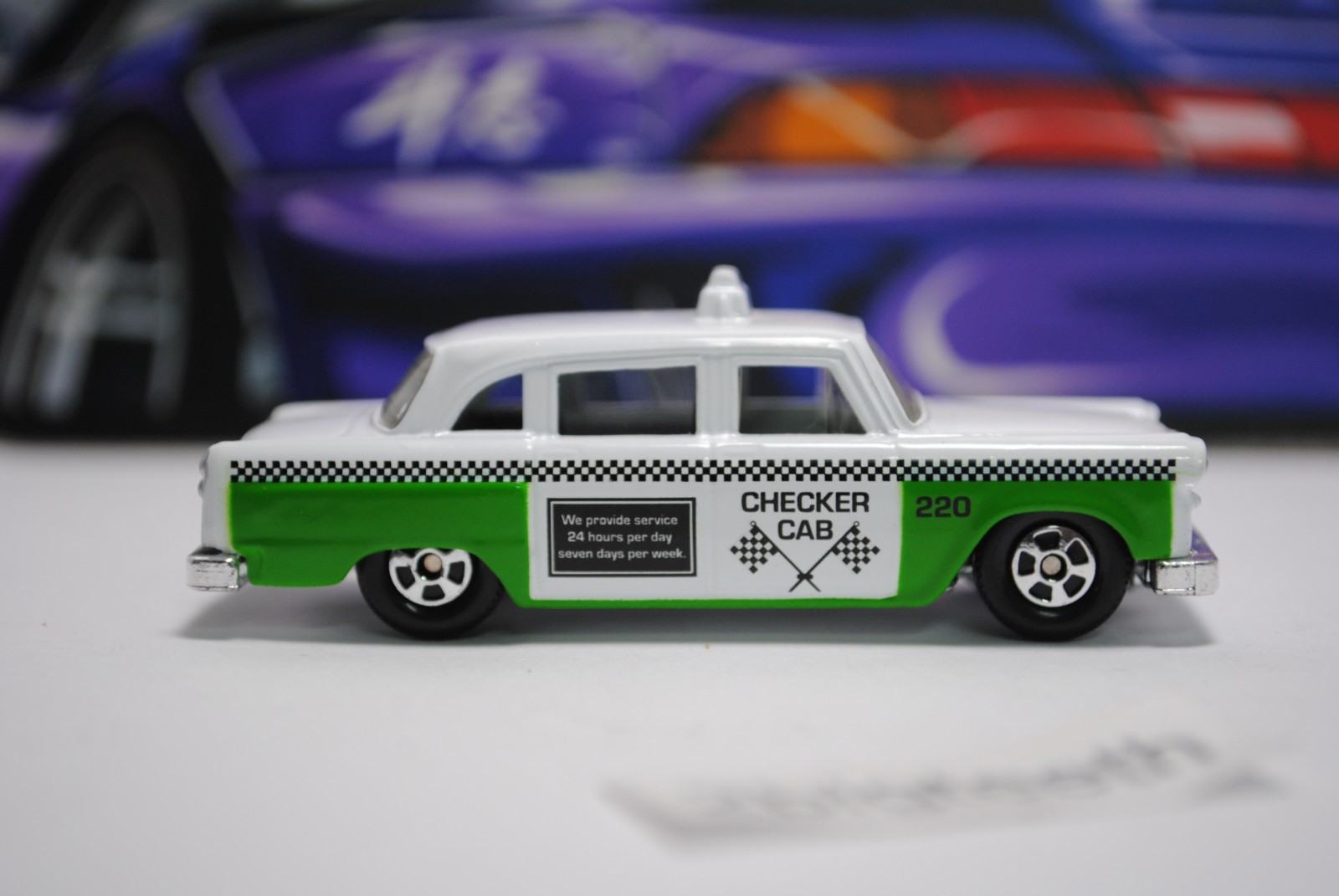 LOOSE Matchbox Superfast Checker Taxi Cab