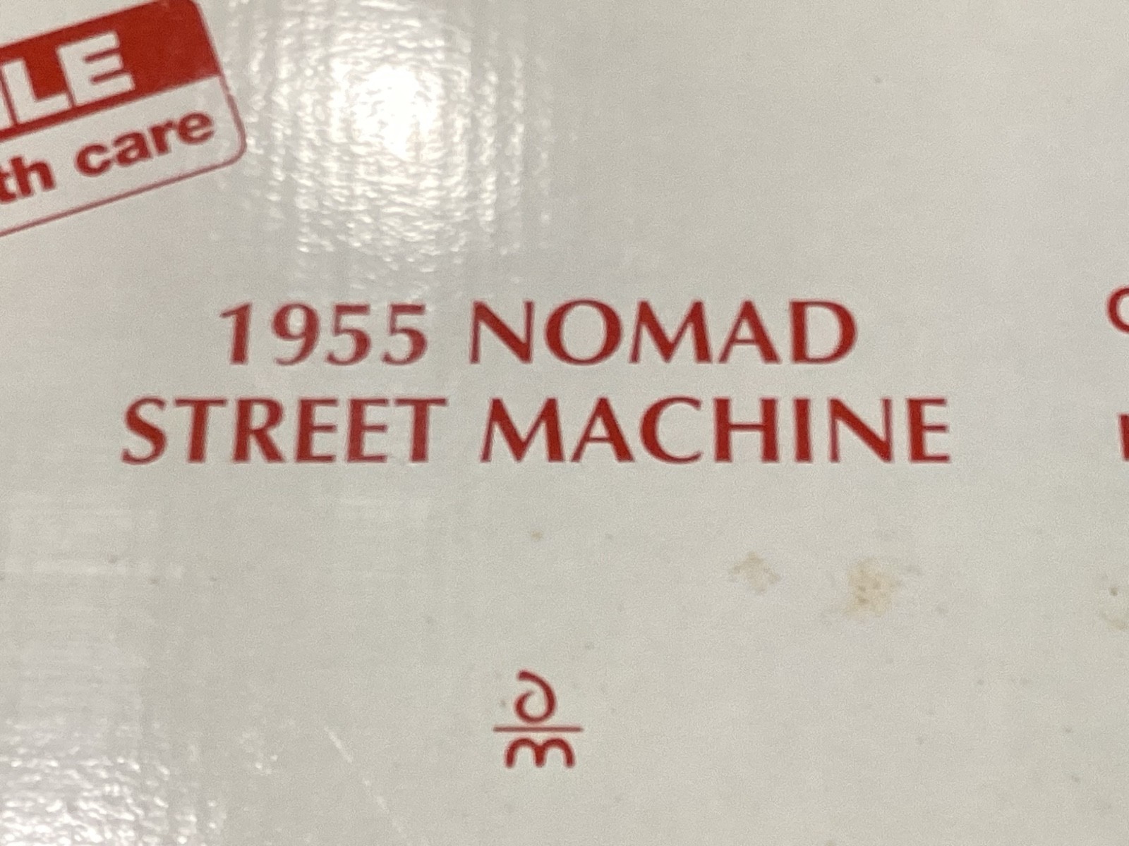 1/24 Danbury MINT 1955 Chevy Nomad Street Machine NOMAD RED