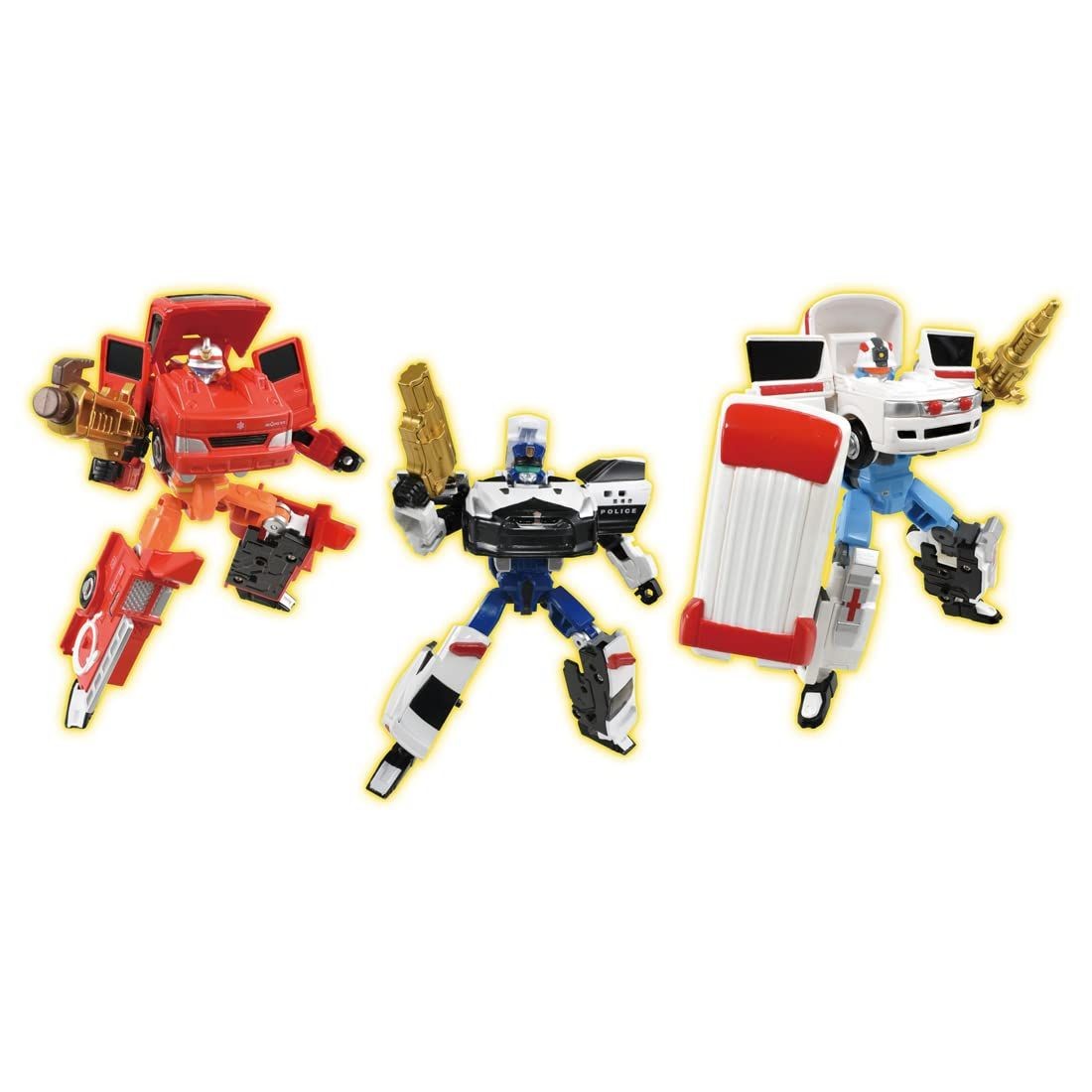 Takara Tomy “Tomica Job Labor Police Fire Rescue DX Set” Minicar Car Toy Unisex