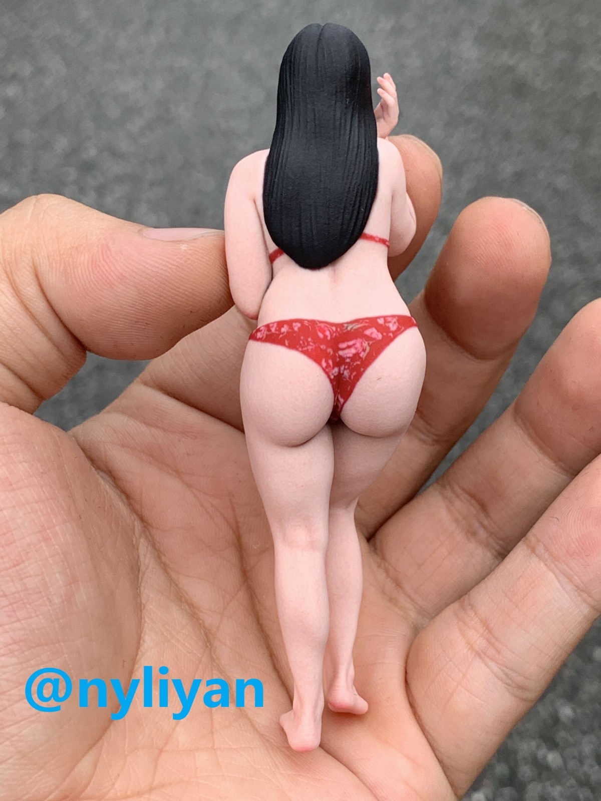 1/12 1/16 1/18 Miniature Plump Bikini Beauty Girl Scene Props Figure For Cars