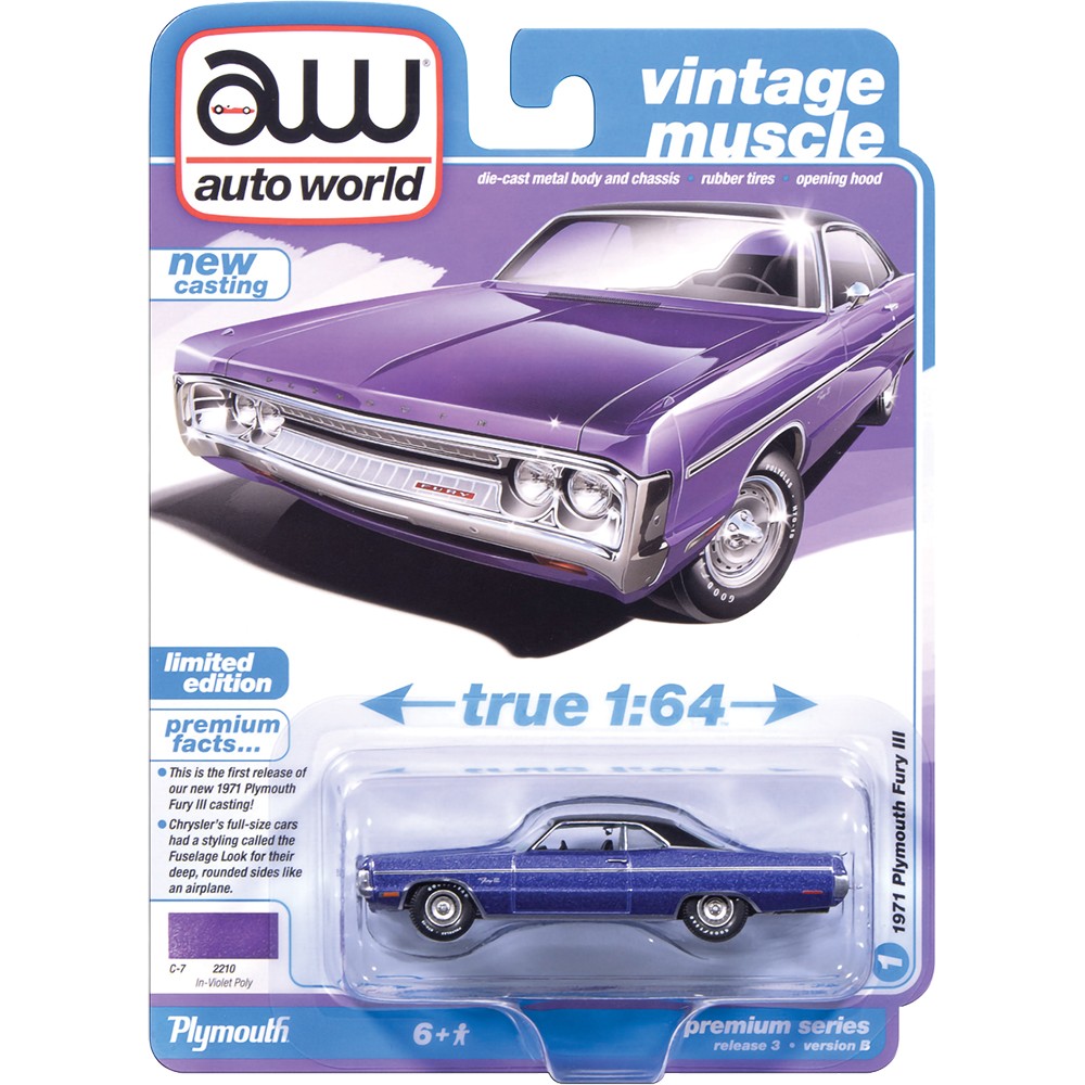1971 Plymouth Fury III – In-Violet