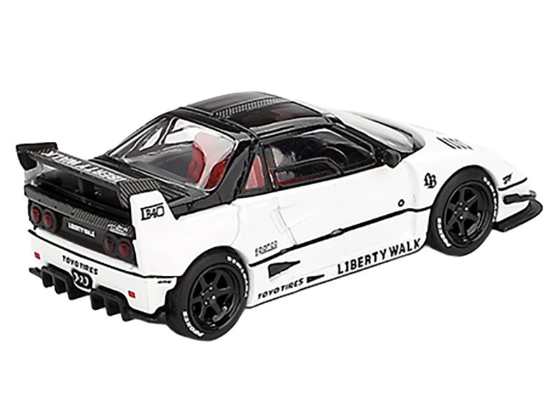 MAZDA AZ-1 LIBERTY WALK LB40 RHD WHITE “2024 TAS” 1/64 MODEL BY MINI GT MGT00953