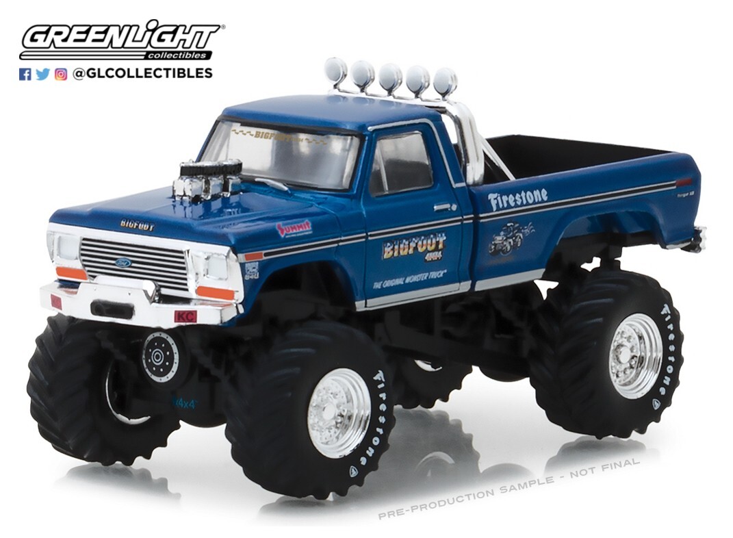 Greenlight 1:64 Bigfoot #1 The Original Monster Truck 1974 Ford F-250