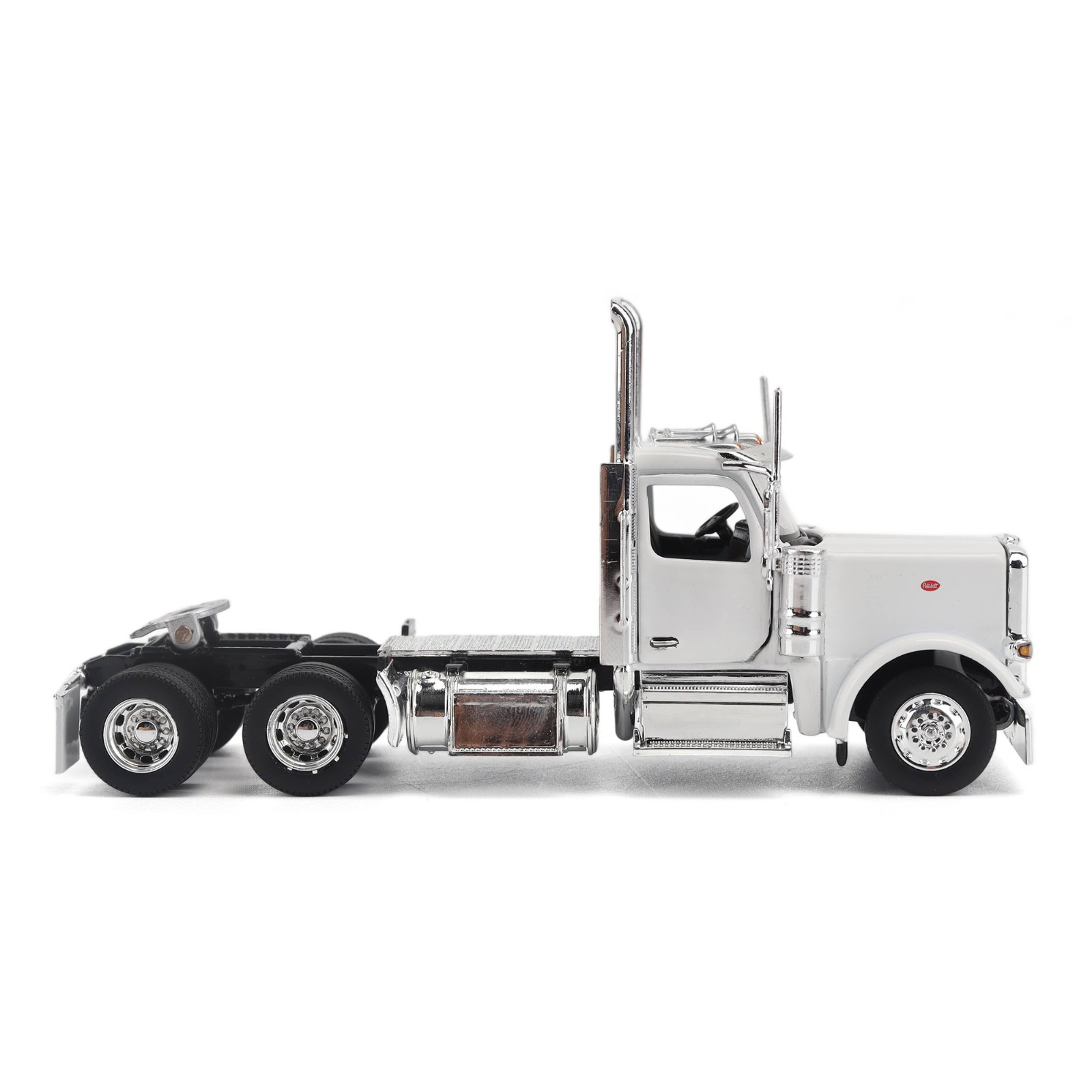 PETERBILT 589 TRUCK TRACTOR W/SLEEPER WHITE 1/64 MODEL BY DIECAST MASTERS 71219