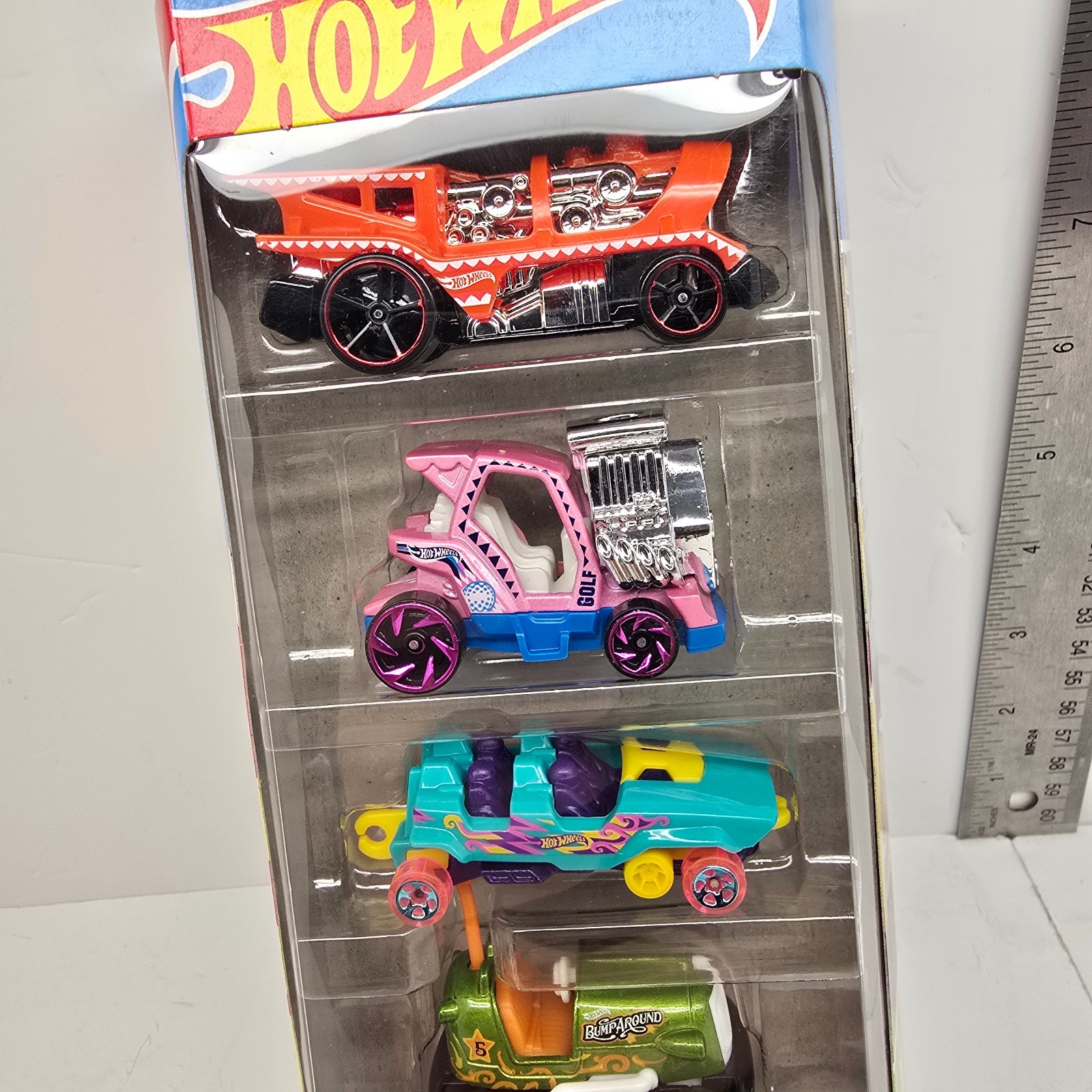 Hot Wheels 2025 Newest 5 pack HW Fun Amusement Park Roller-coaster Cars Toys