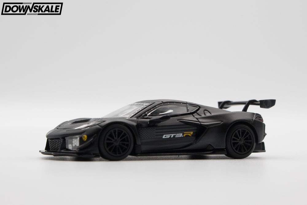 MINI GT Chevrolet Corvette Z06 GT3.R Road America Test Car – Black MGT01186-BL
