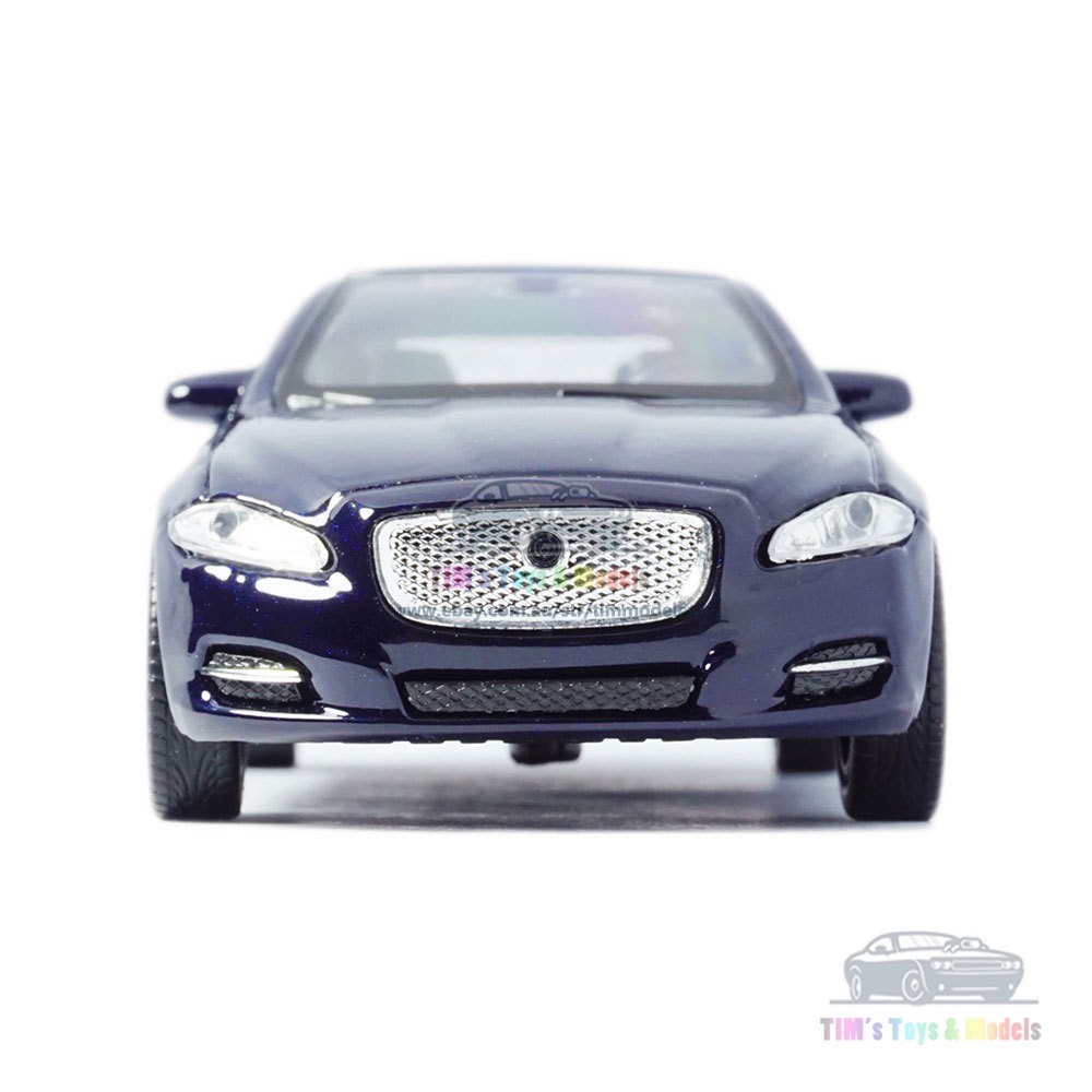 1/44 Jaguar XJ 2010 Model Car Alloy Diecast Toy Vehicle Collection Kid Gift Blue