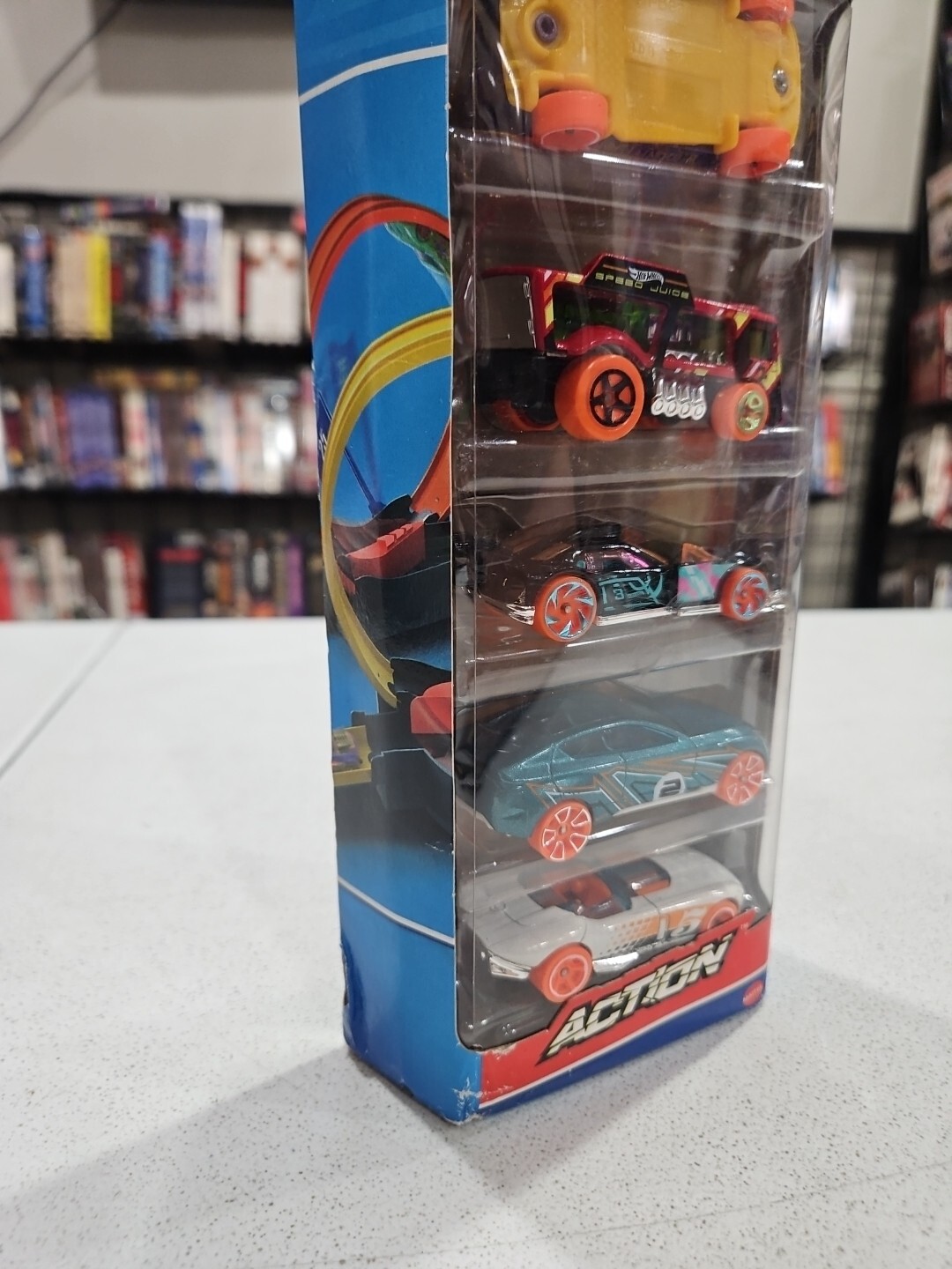 Package of 5 Action Hotwheels New in Unopened Package 🇺🇸 SHIPPED