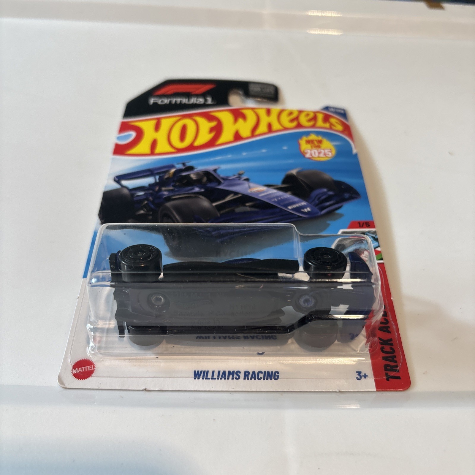 Hot Wheels Formula 1 Williams Racing F1 Formula Blue 2025 #59/250