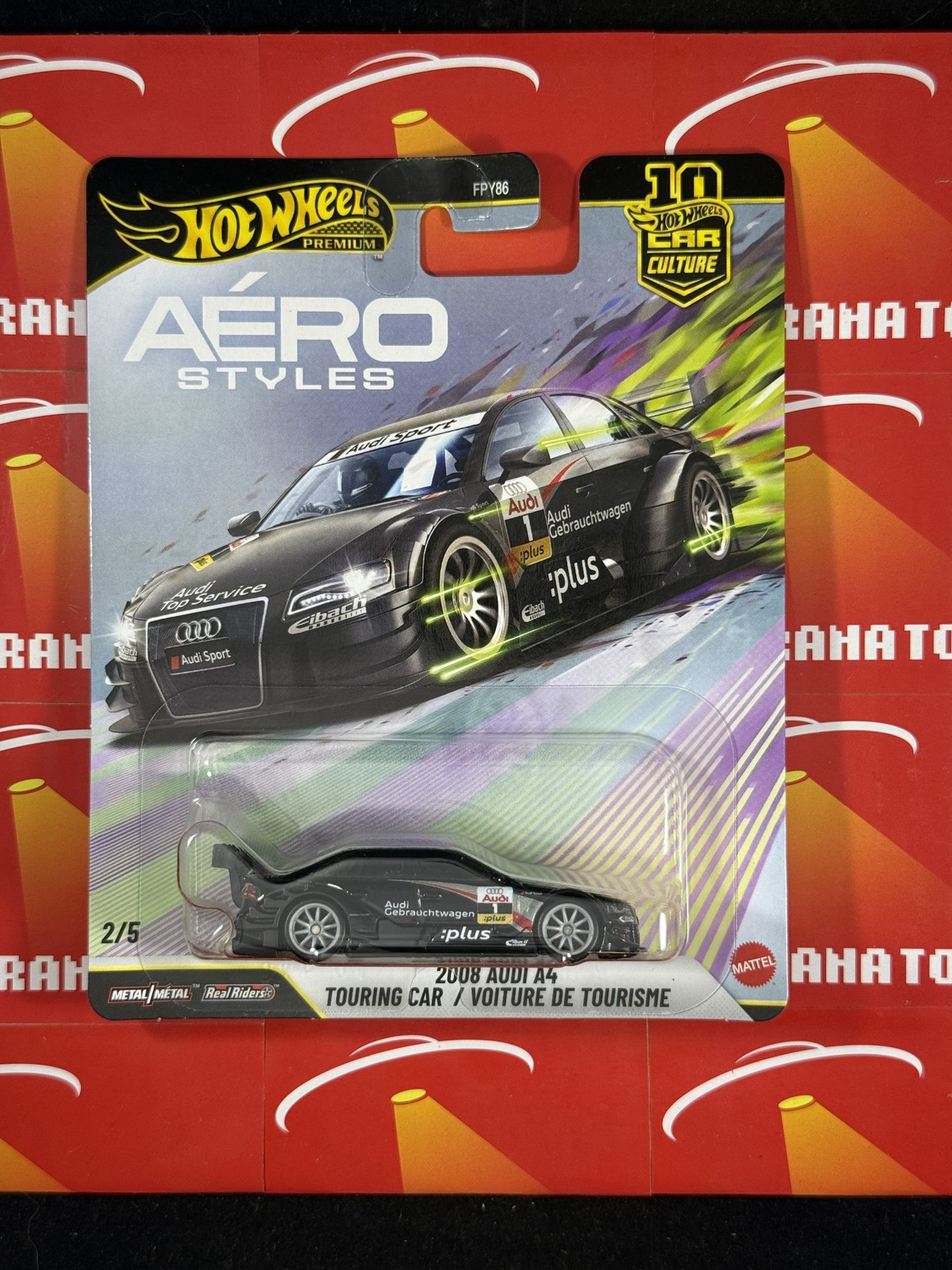 2008 Audi A4 Touring Car 2/5 2026 Hot Wheels Car Culture Aero Styles Mix U