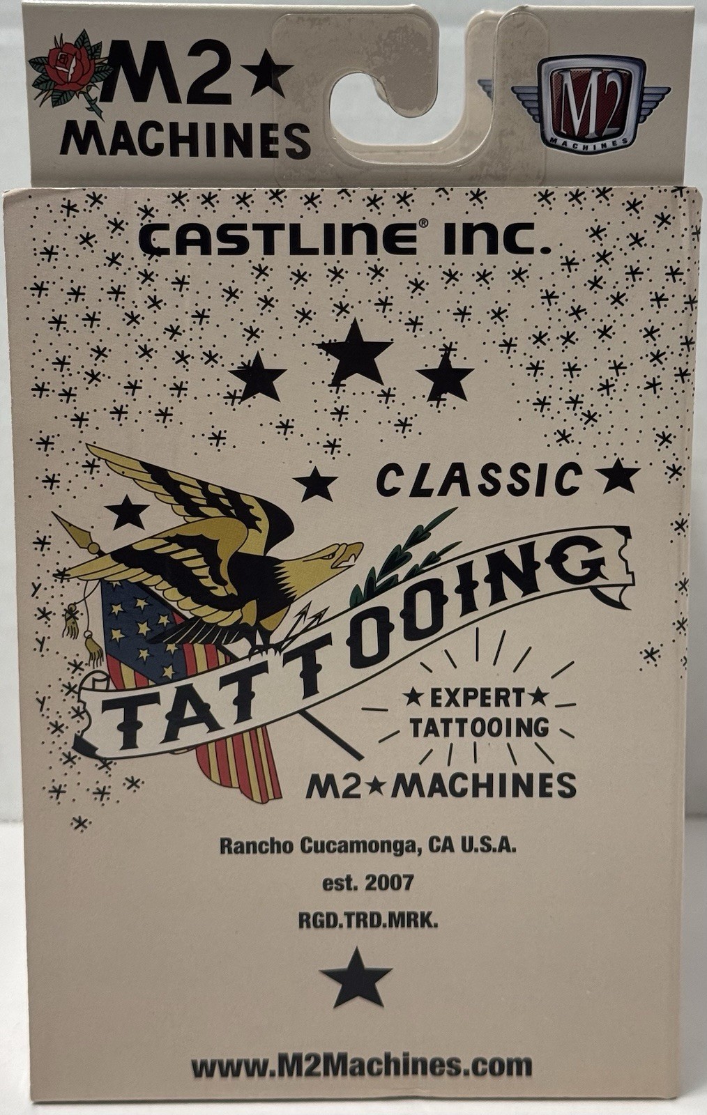 FULL SET OF 6 M2 Machines Flash & Diecast S154 w Sleeve Classic Tattooing Tattoo