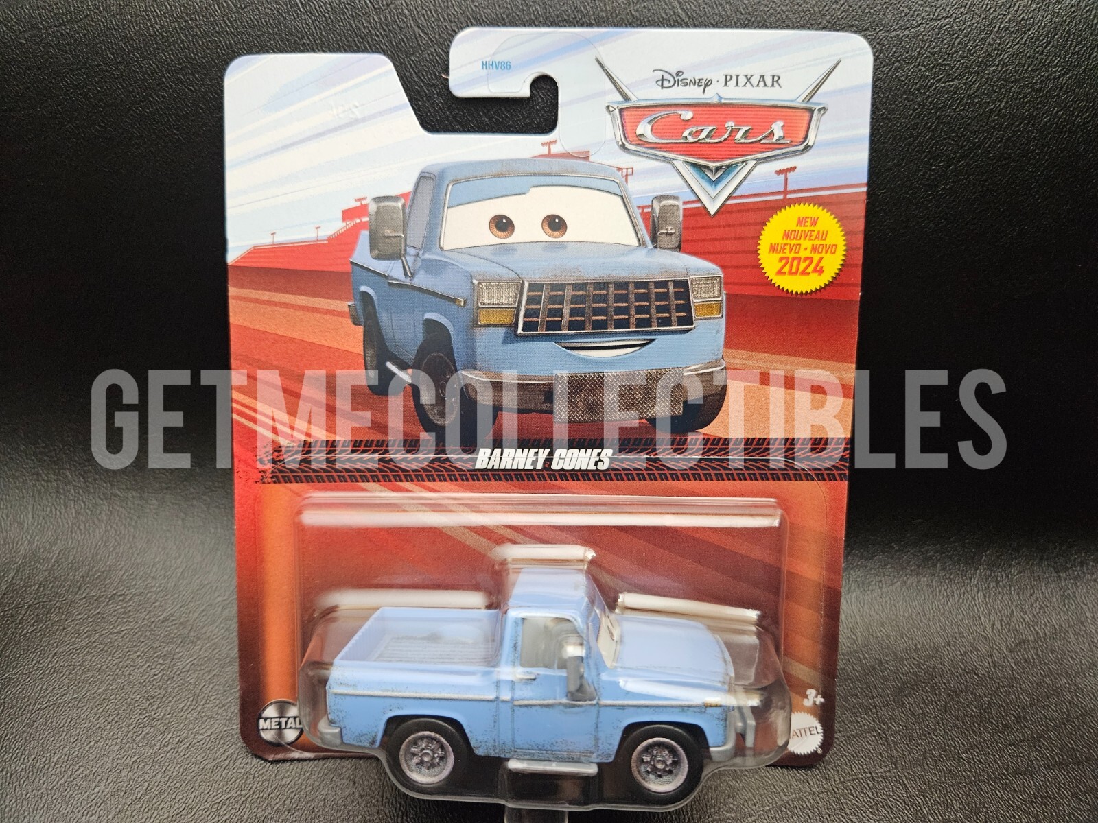 DISNEY PIXAR CARS BARNEY CONES PUSH TRUCK 2024 SAVE 6% GMC