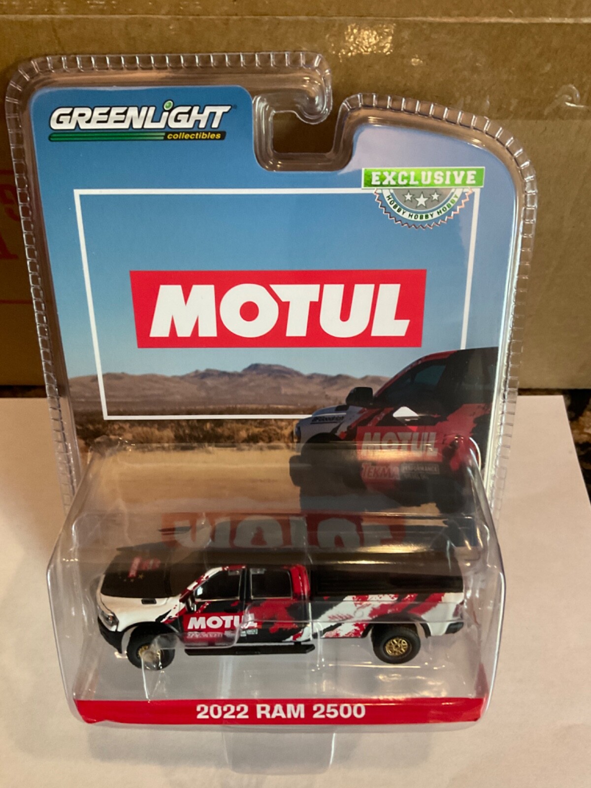 Greenlight Hobby Exclusive 2022 Ram 2500 pickup MOTUL