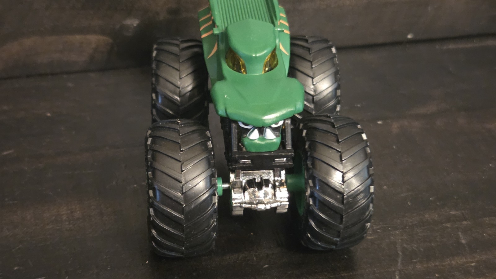 1:64 Hot Wheels 2008 Monster Jam Reptoid w/ Chrome Wheels & Battle Cat 2022 Lot