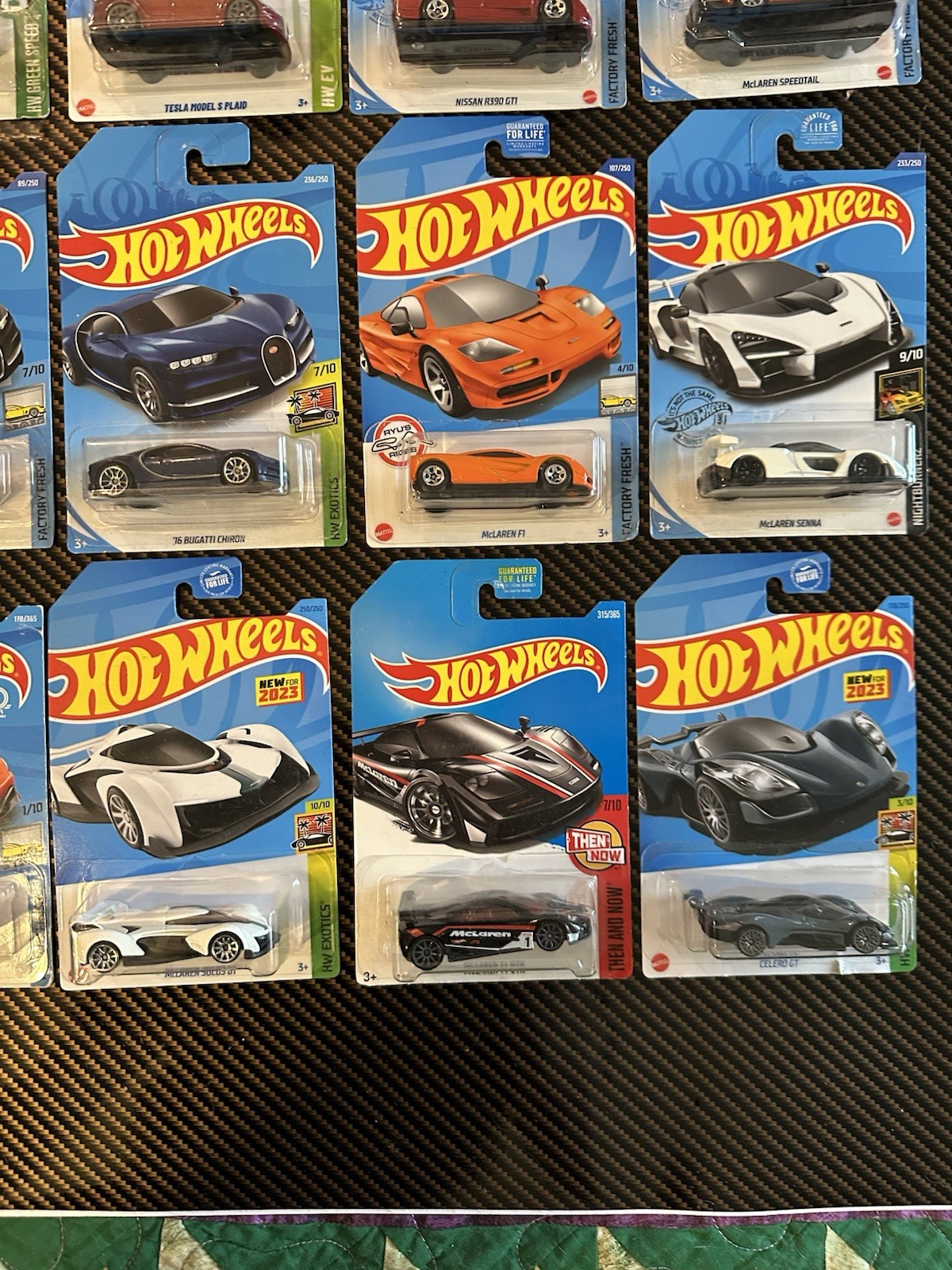 20 Lot Hot Wheels Super Car Pack Modern Classics Exotics A2 **MINT**