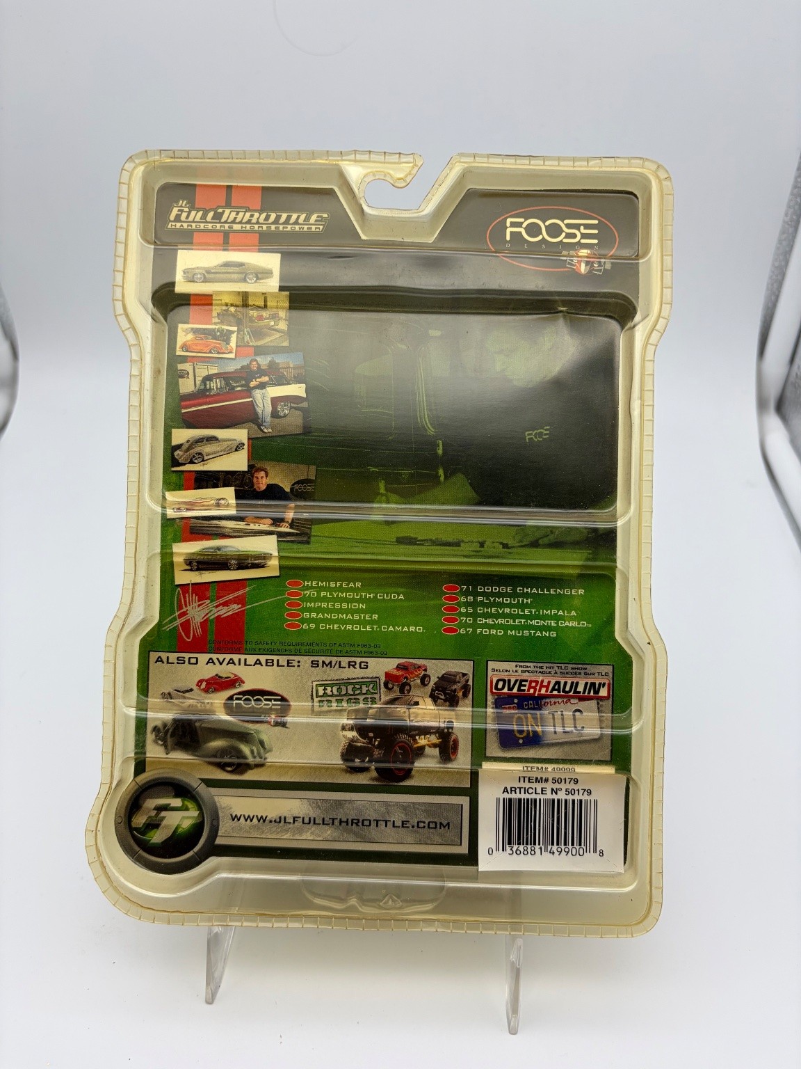 JL Full Throttle Foose Design 1937 Grandmaster 1:64 Diecast Car